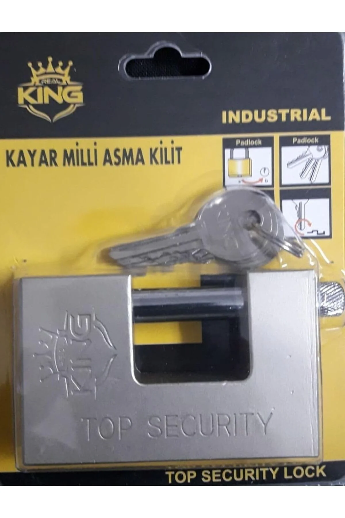 TTKTEKNOLOJİ Asma Kilit Kayar Milli 80MM KRK 395519