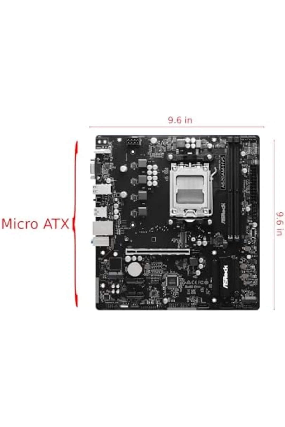 TTKTEKNOLOJİ ASRock A620AM-HVS AMD Ryzen 9000/8000 / 7000 Serisi 