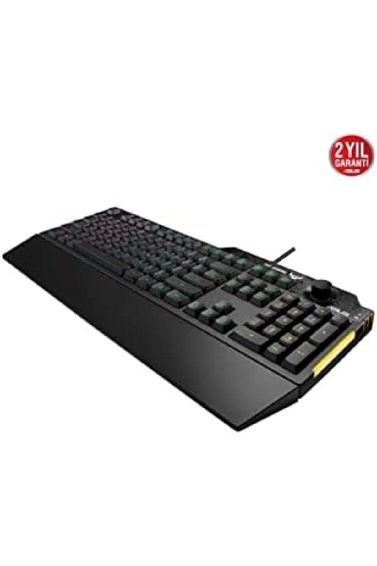 TTKTEKNOLOJİ Asus TUF Gaming K1 RGB Mekanik Hisli Kablolu Gaming 
