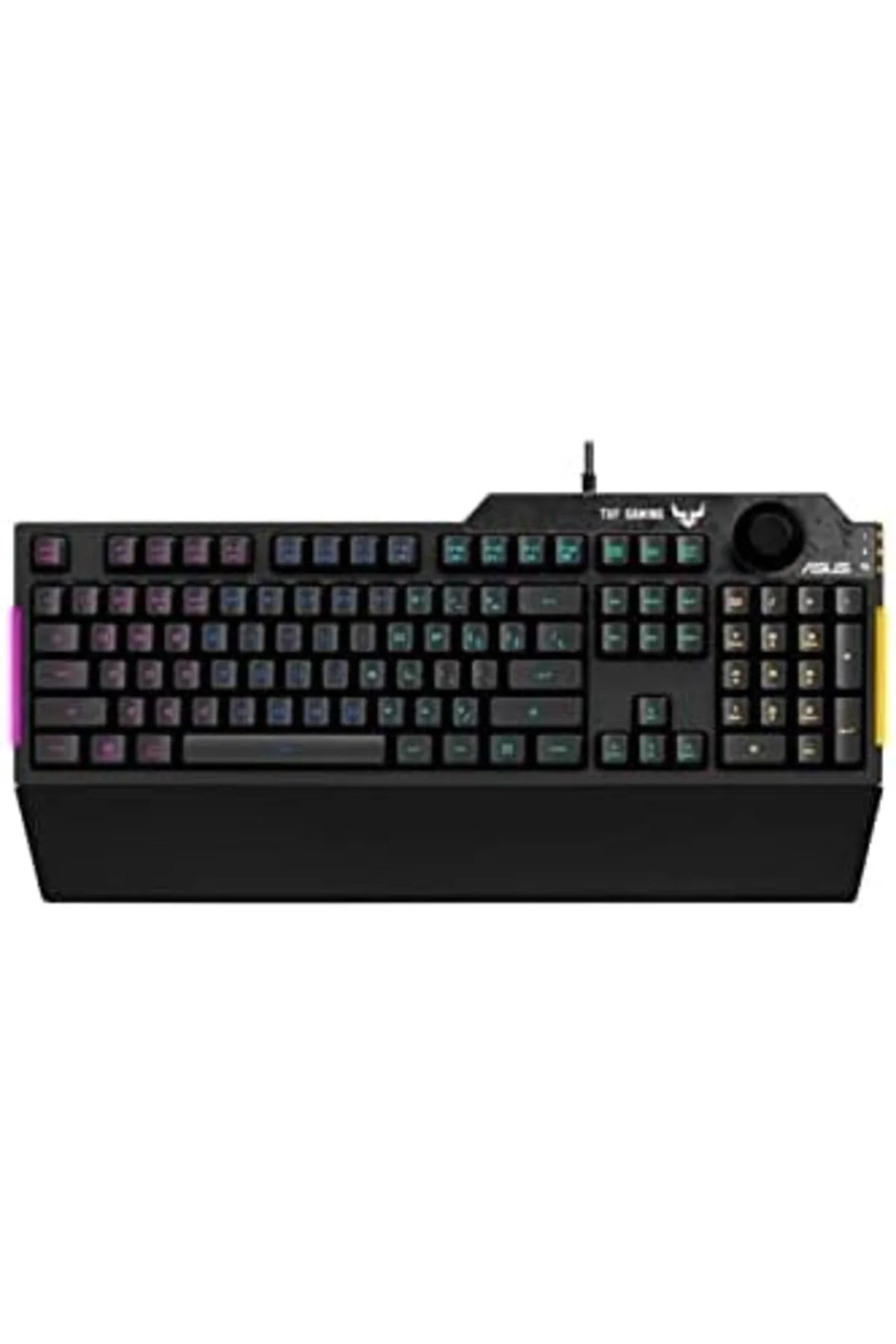 TTKTEKNOLOJİ Asus TUF Gaming K1 RGB Mekanik Hisli Kablolu Gaming 