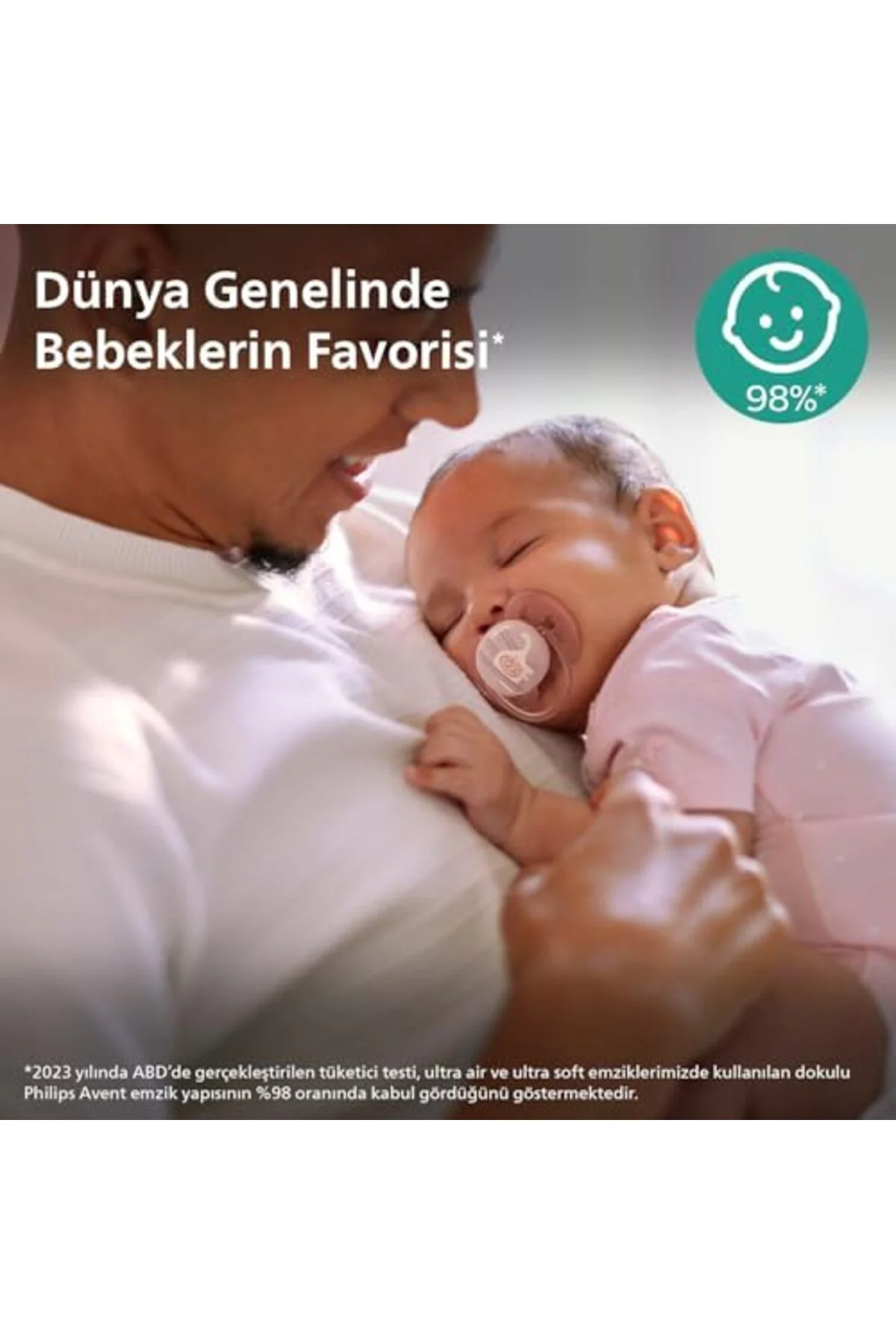 TTKTEKNOLOJİ Avent SCF091/09 Ultra Soft 0-6 Ay 2li Kız Emzik KRK 