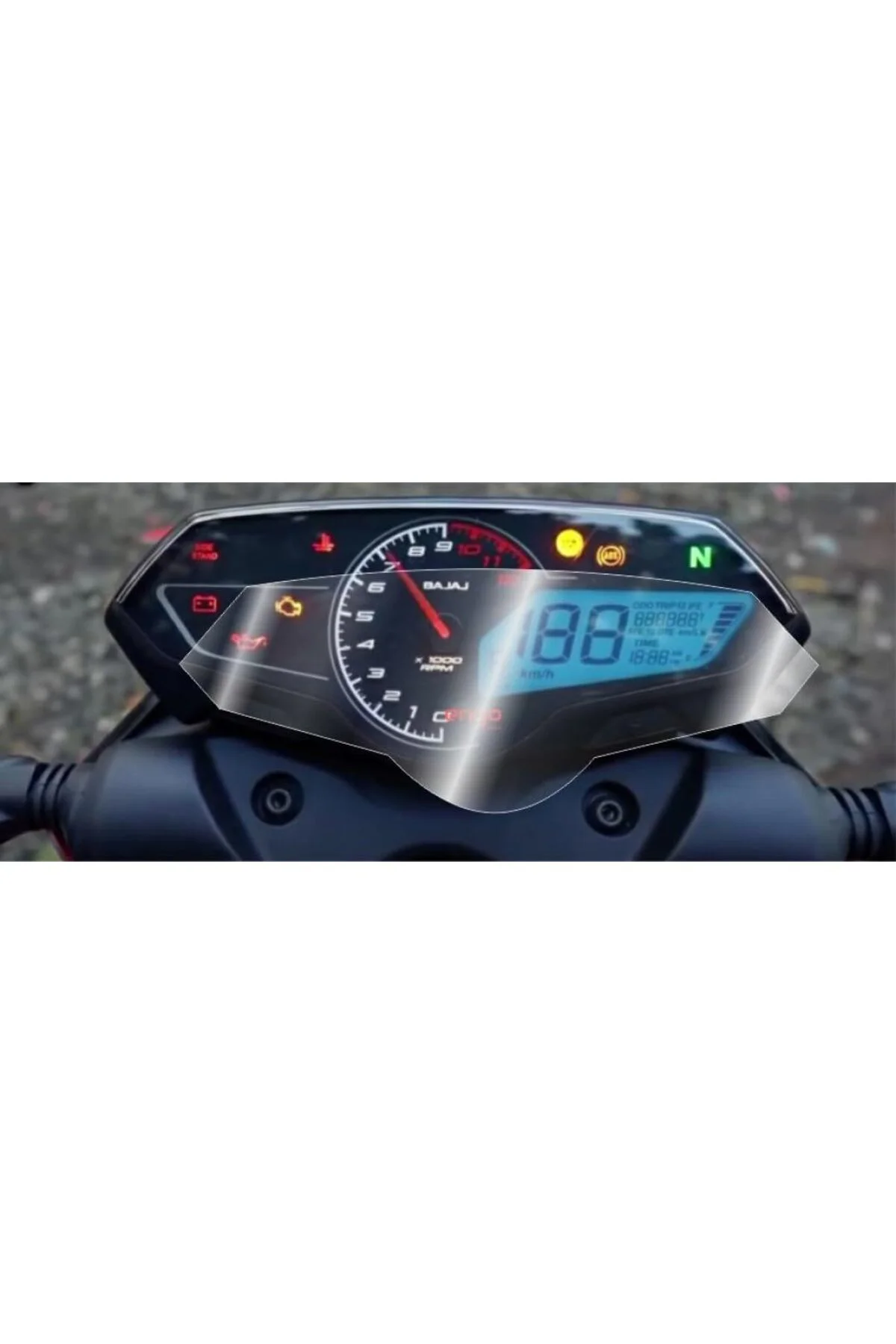 TTKTEKNOLOJİ Bajaj Pulsar N 250 2022-2023 Şeffaf Ekran Koruyucu T TTKTEKNOLOJİ Bajaj Pulsar N 250 2022-2023 Şeffaf Ekran Koruyucu T