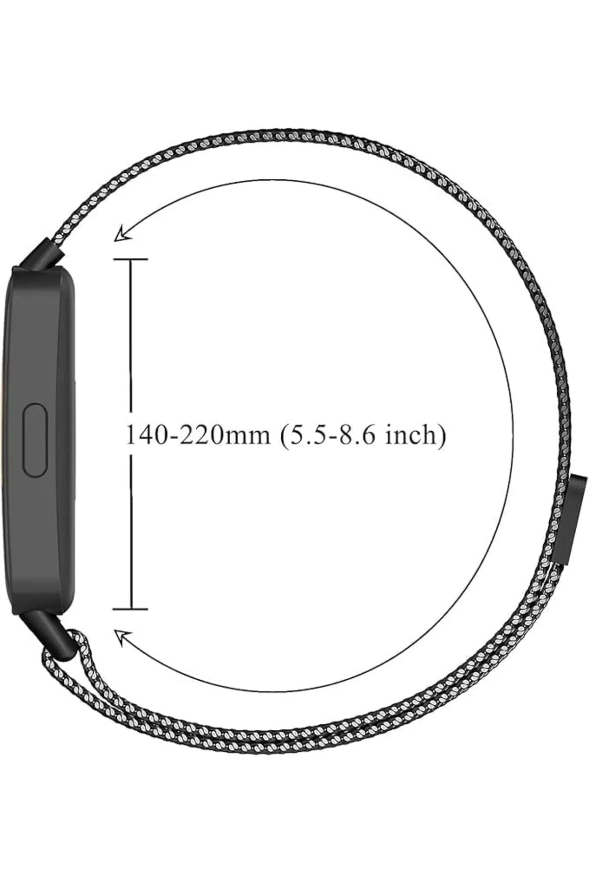 TTKTEKNOLOJİ Band 10-9-8 ile Uyumlu Milano Loop Kordon Manyetik T