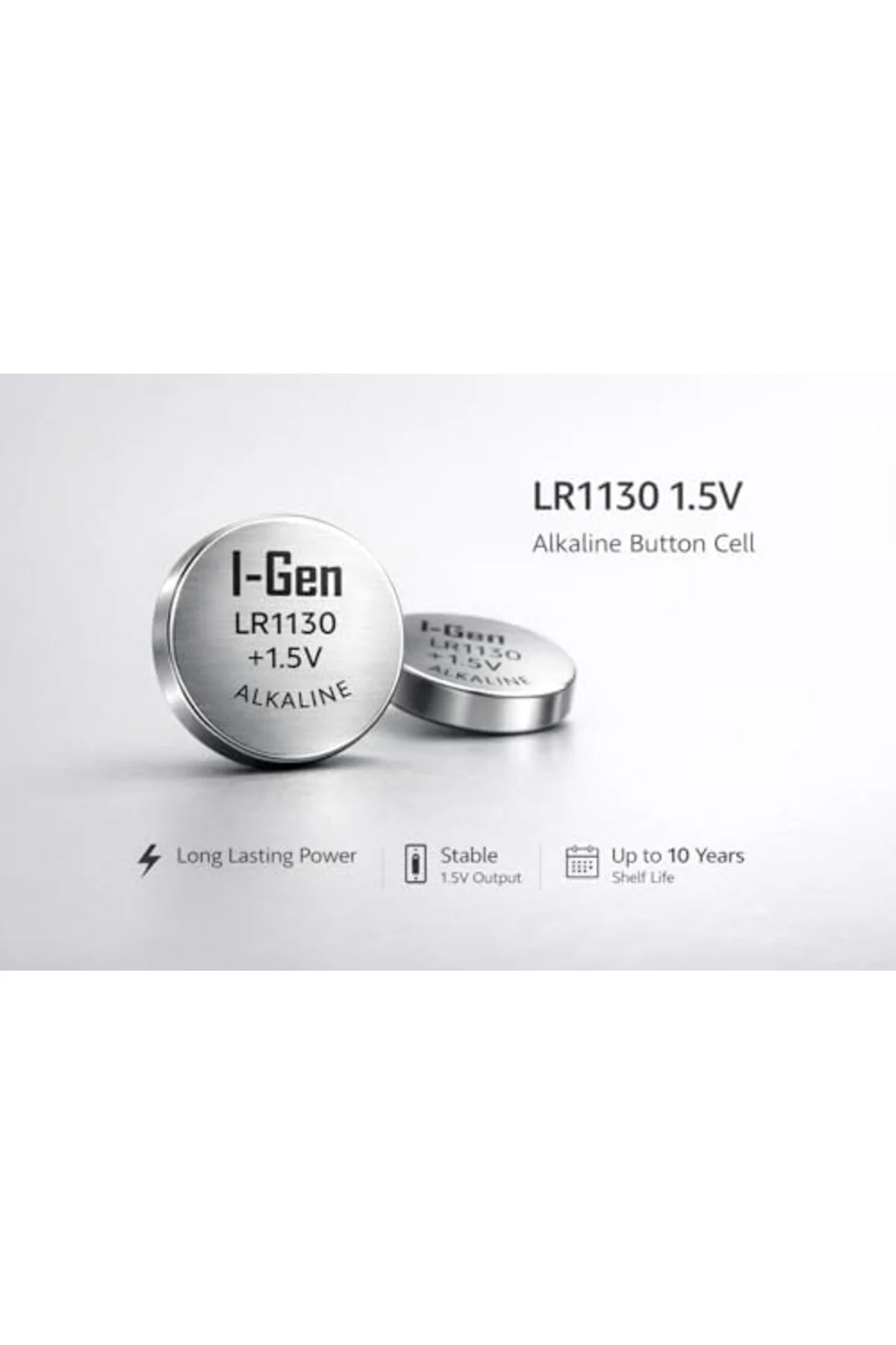 TTKTEKNOLOJİ Batteries LR1130 1.5V Alkalin Düğme Pil (AG10, L1131