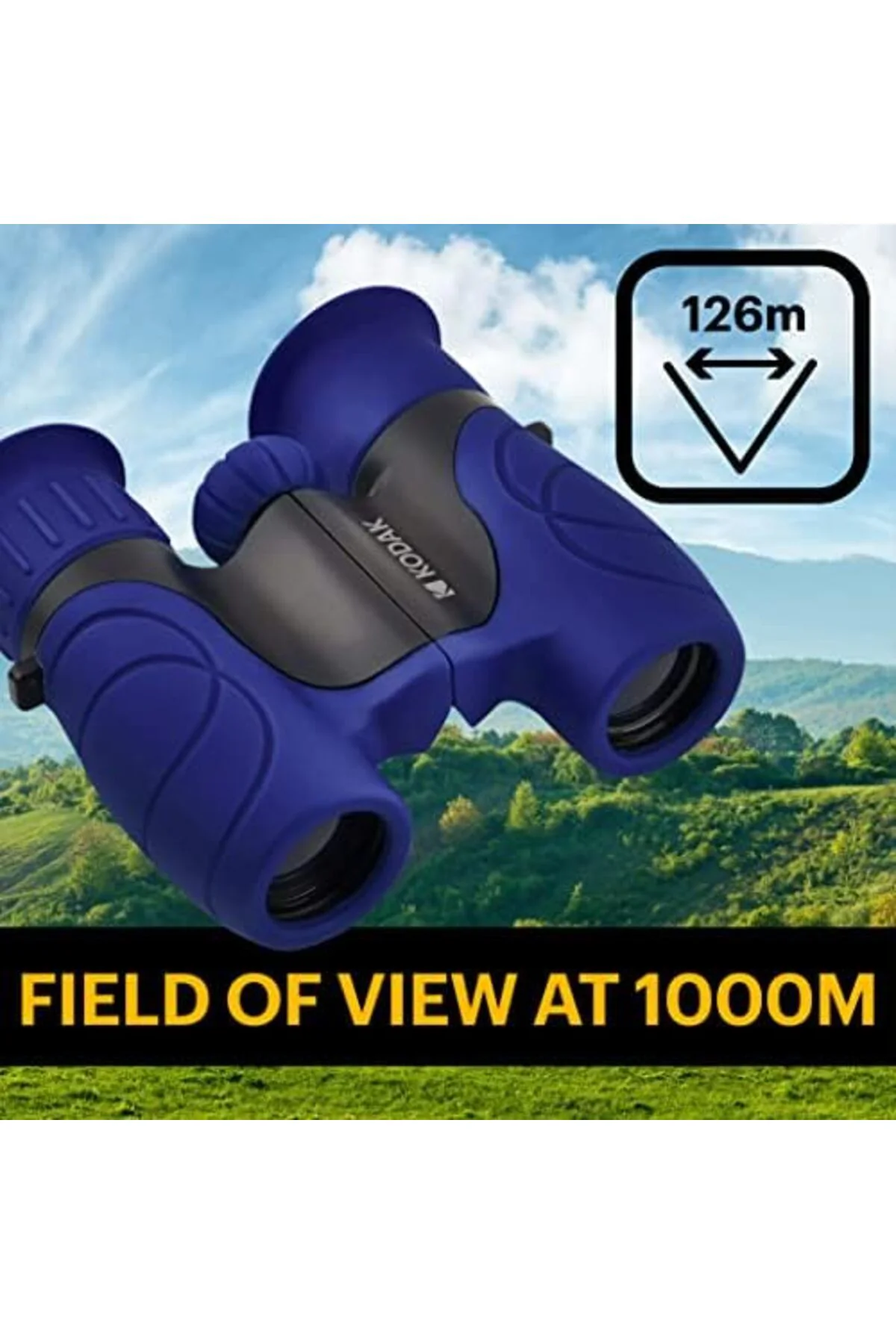 TTKTEKNOLOJİ BCS100-BL Binocular 8x21mm Dürbün - Mavi TTKTEKNOLOJ