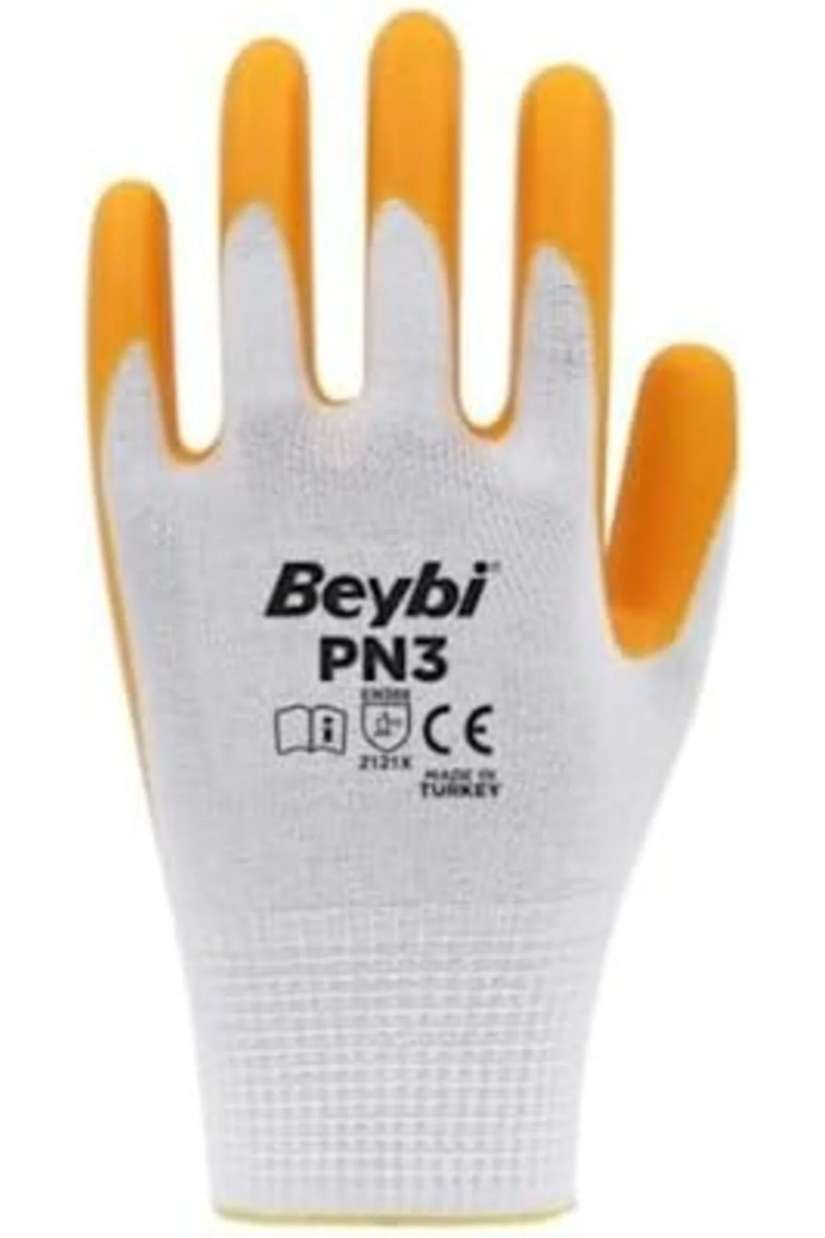 TTKTEKNOLOJİ Beybi Pn3 Polyester Örme Yarı Nitril Kaplı İş Eldive