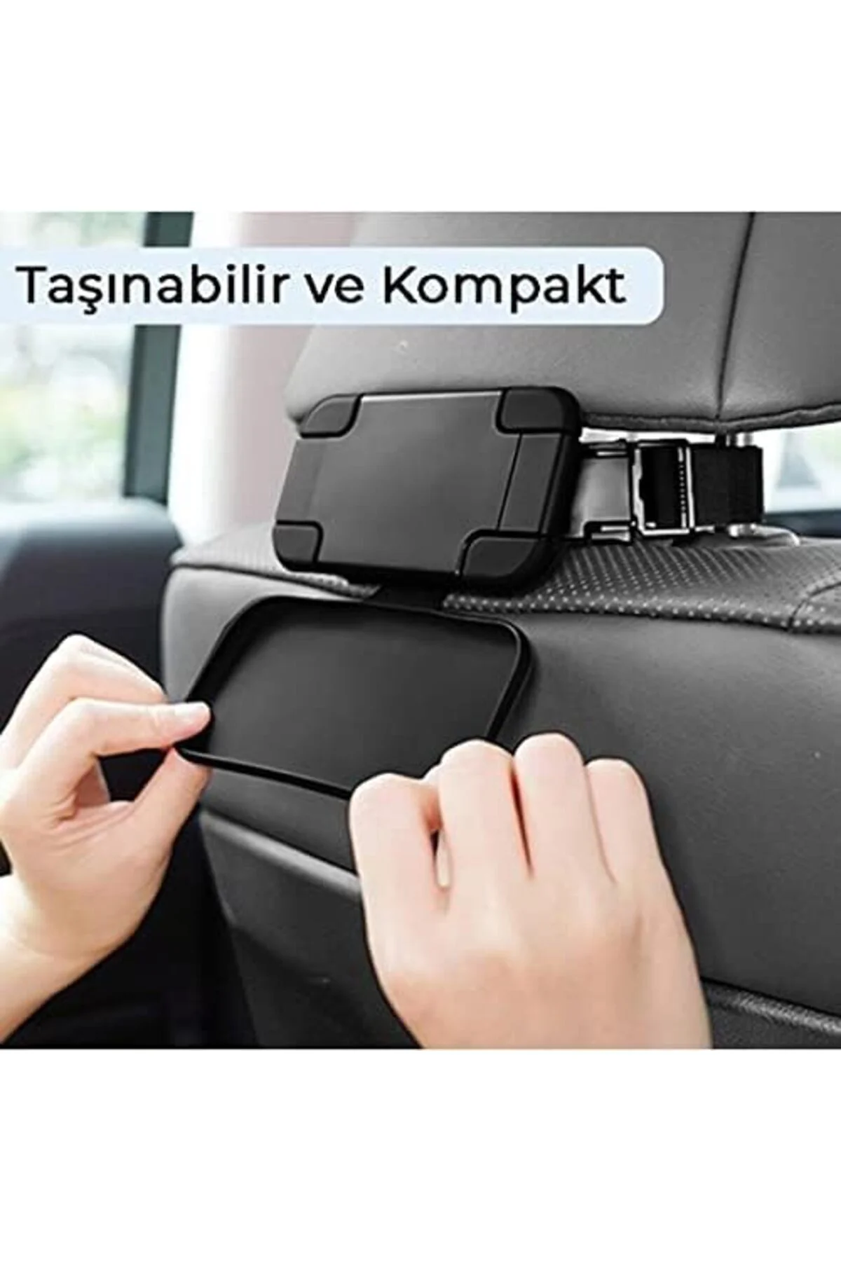 TTKTEKNOLOJİ Bix Saiji T55 Araç İçi Tablet Telefon Tutucu 360° Dö