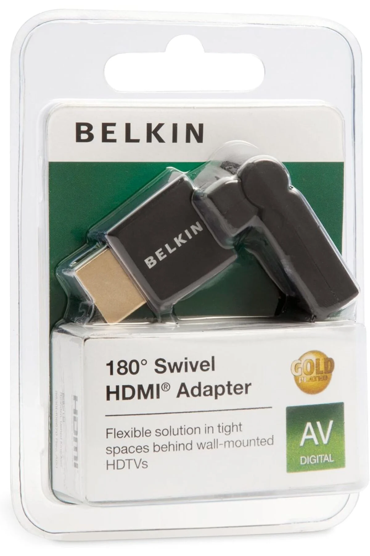 TTKTEKNOLOJİ Blk-F3Y039Bf Hdmi To M/F Dik Açı Adaptör, 90", Siyah