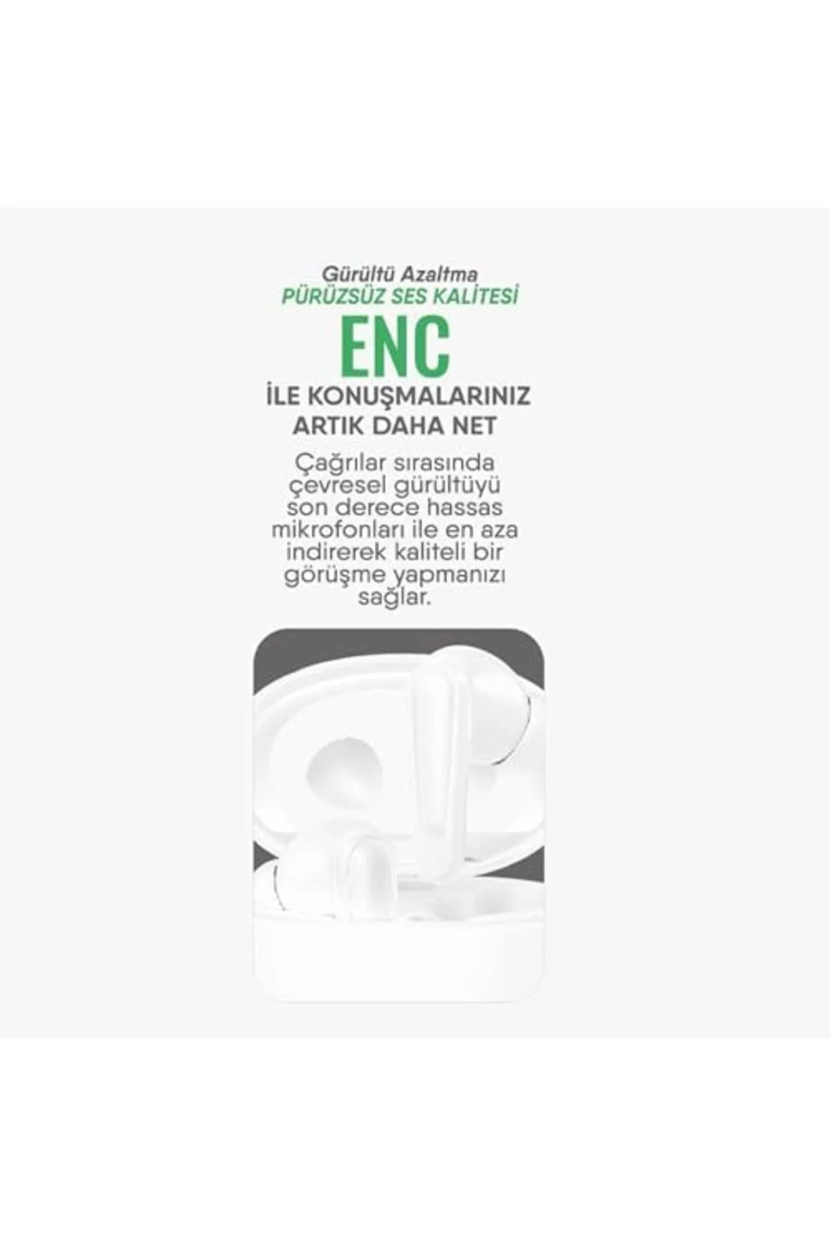 TTKTEKNOLOJİ Bluetooth Kulaklık 5.4 – ENC Teknolojili - Gürültü A