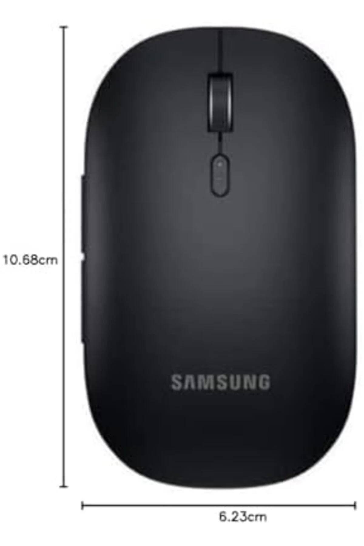 TTKTEKNOLOJİ Bluetooth Mouse Slim, Kablosuz İnce Fare, Siyah, EJ-