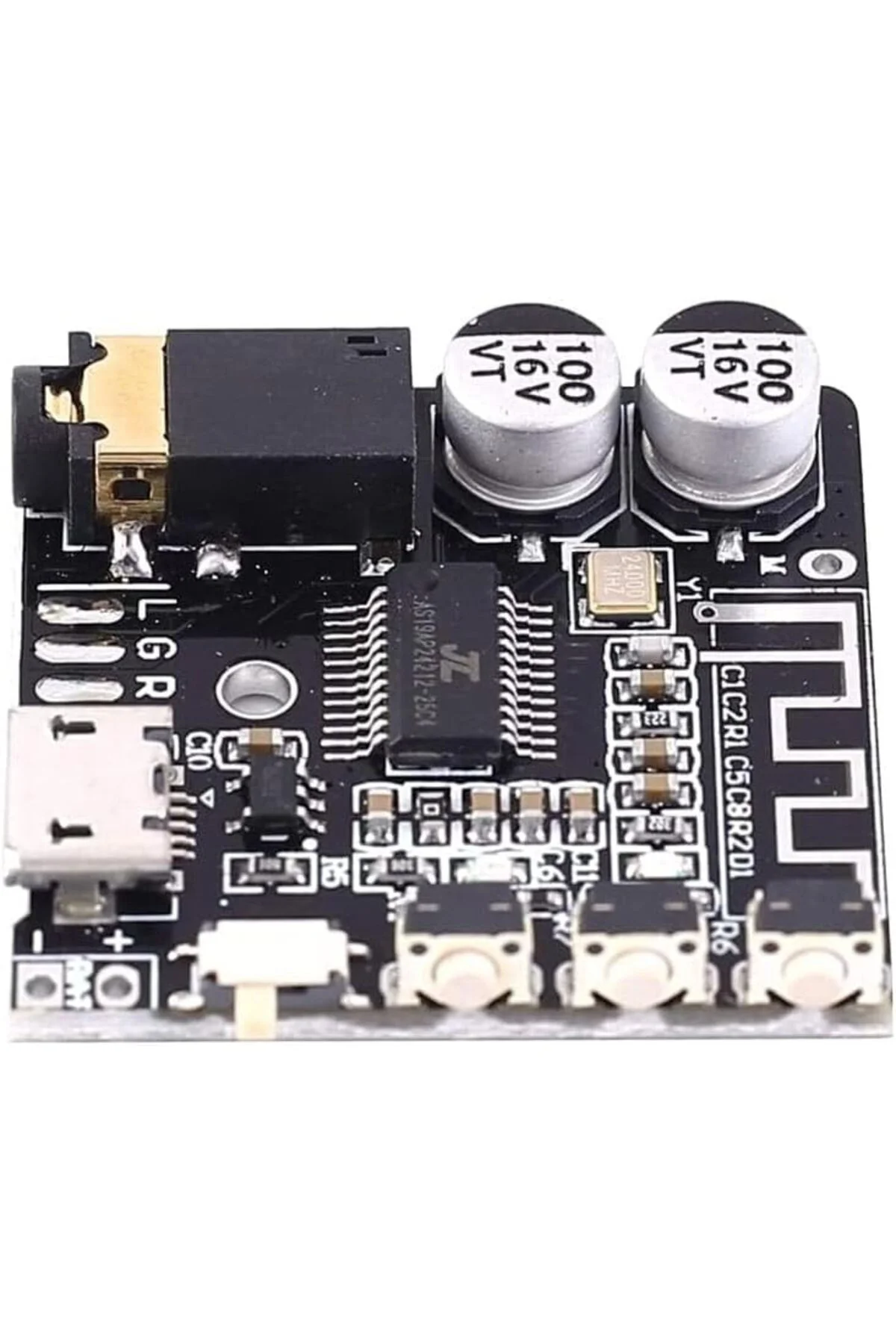 TTKTEKNOLOJİ Bluetooth 5.0 Ses Müzik Alıcı Modülü Devre Kartı 5V 