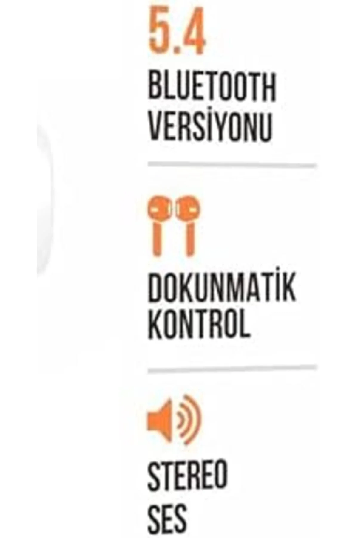 TTKTEKNOLOJİ Bluetooth Kulaklık – 5.4 ENC Teknolojili - Stabil Ba