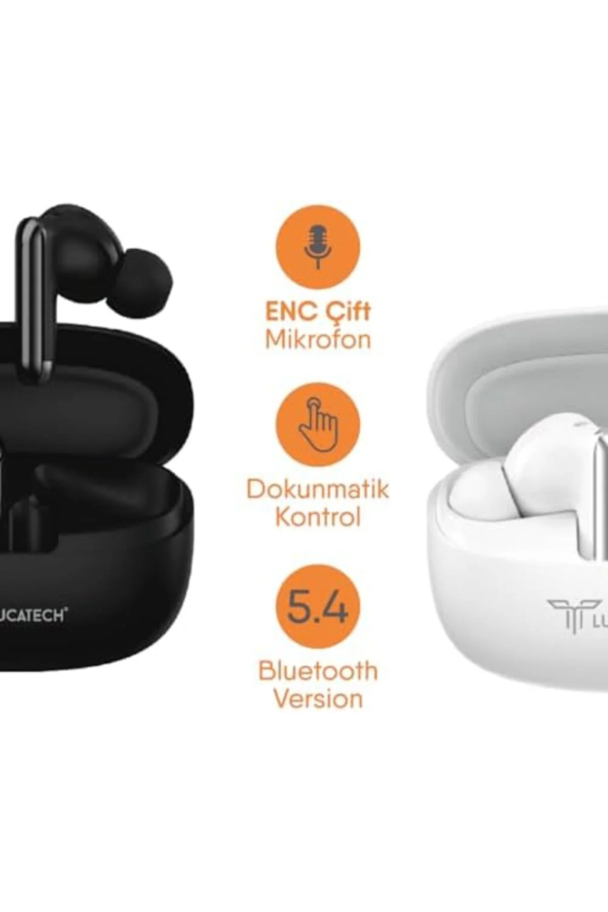 TTKTEKNOLOJİ Bluetooth Kulaklık – ENC & ANC Teknolojili 5.4 (Beya