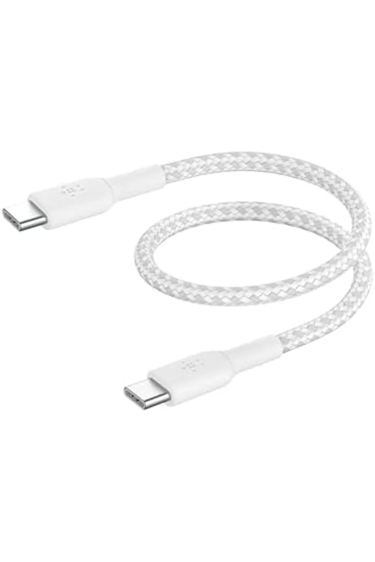 TTKTEKNOLOJİ BoostCharge (0.5ft) Braided USB-C to USB-C Cable for