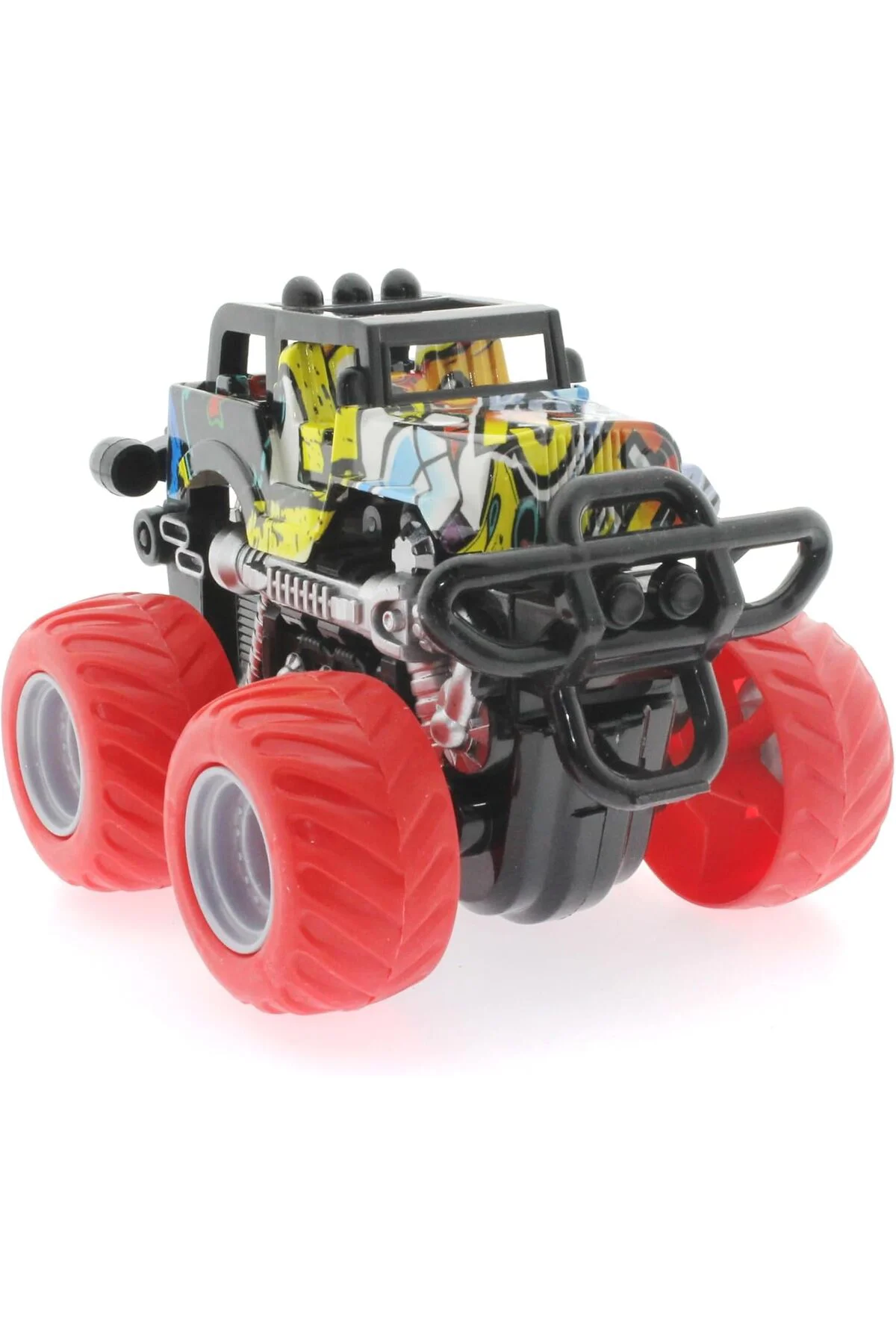 TTKTEKNOLOJİ brands Die Cast Off Road Dev Kırmızı Teker Araba TTK