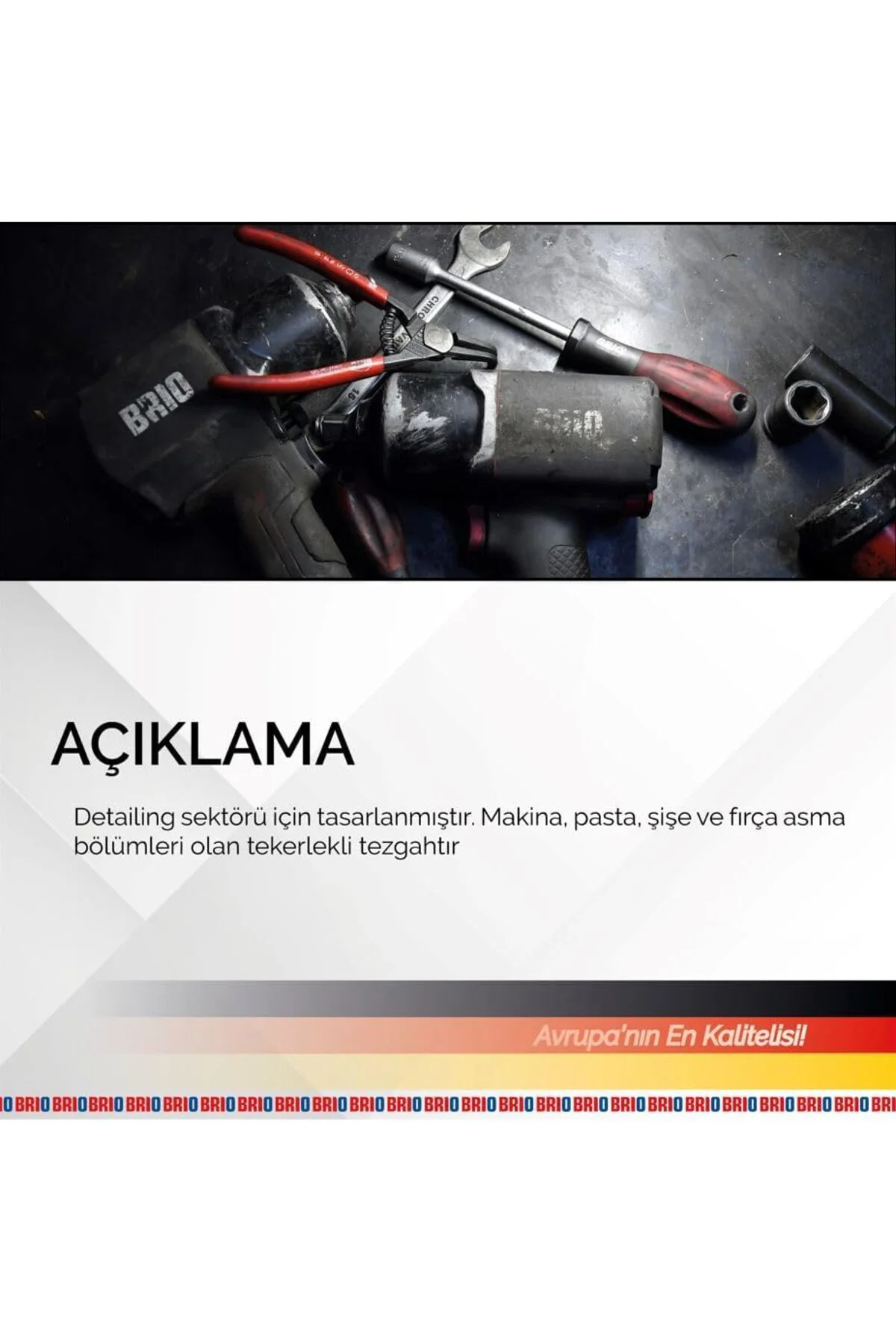 TTKTEKNOLOJİ BRİO HAREKETLİ TEMİZLİK TEZGÂHI SİYAH KRK 395519