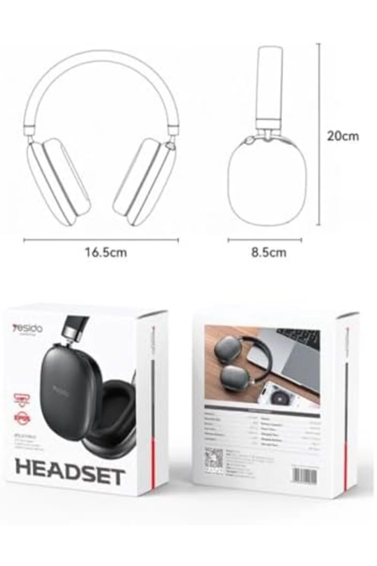 TTKTEKNOLOJİ BT 5.2 Bluetooth Kulaklık TTKTEKNOLOJİ 395519
