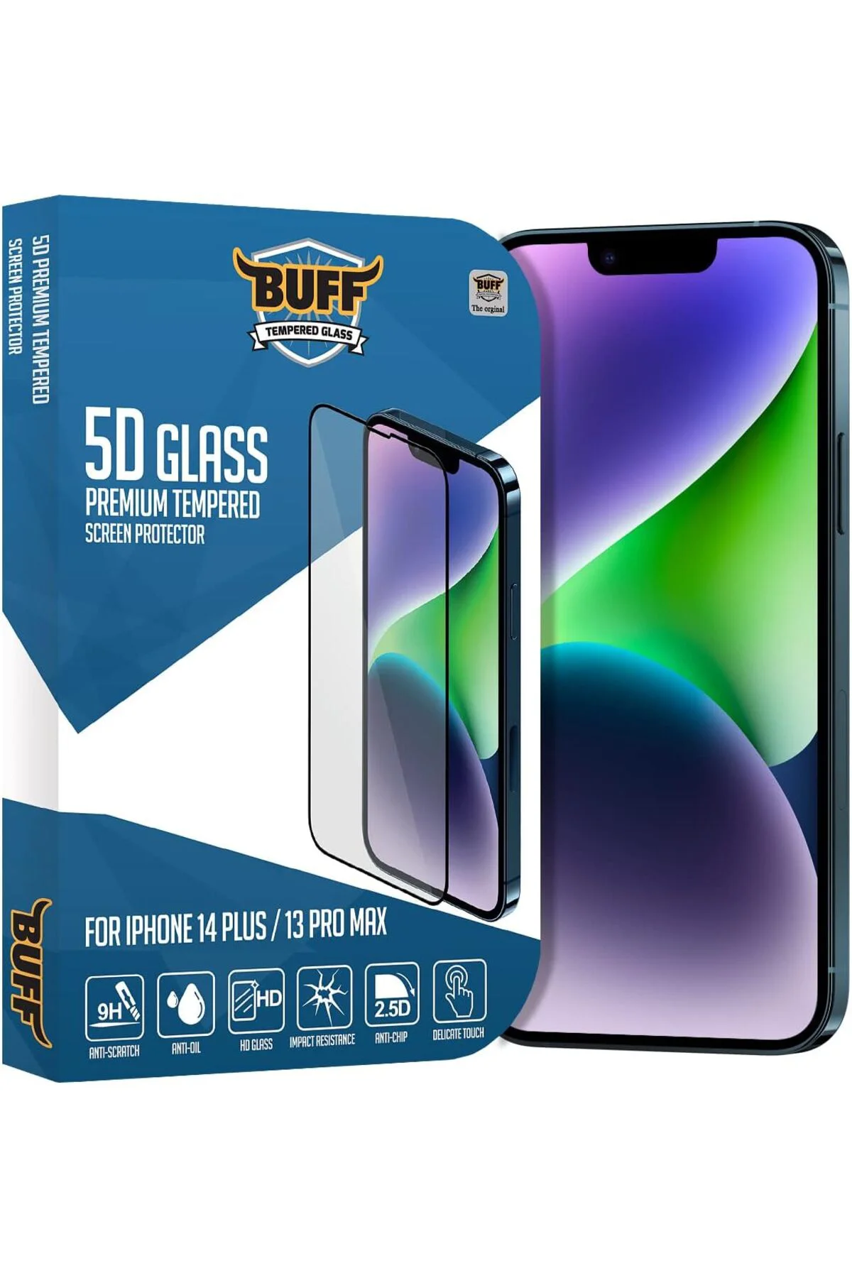 TTKTEKNOLOJİ Buff 14 Plus/13 Pro Max 5D Glass Ekran Koruyucu TTKT TTKTEKNOLOJİ Buff 14 Plus/13 Pro Max 5D Glass Ekran Koruyucu TTKT