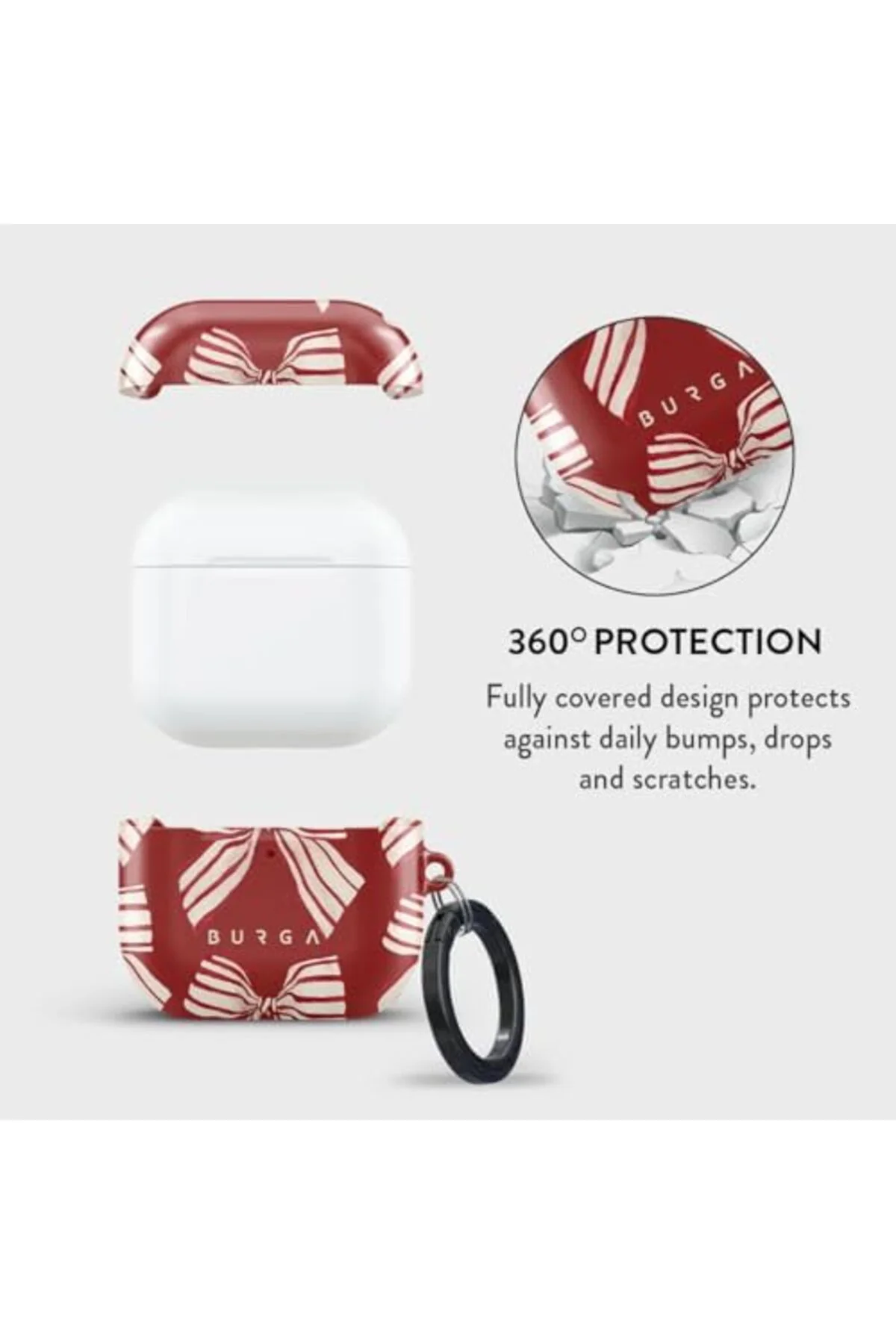 TTKTEKNOLOJİ BURGA AirPods 4 ile Uyumlu Kılıf, Special Delivery T