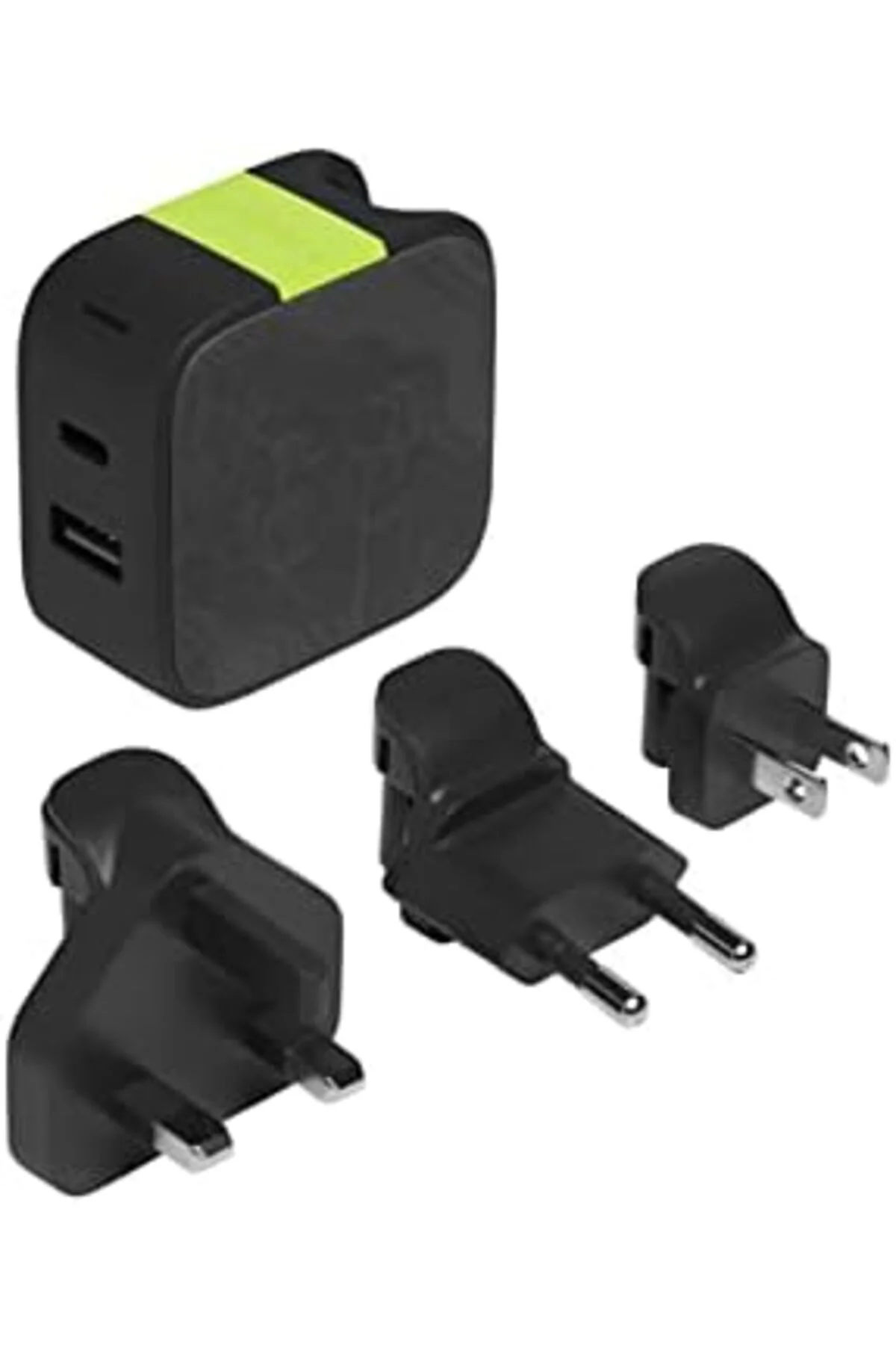 TTKTEKNOLOJİ by - InstantCharger 65W 2 USB Şarj Cihazı, Siyah TTK
