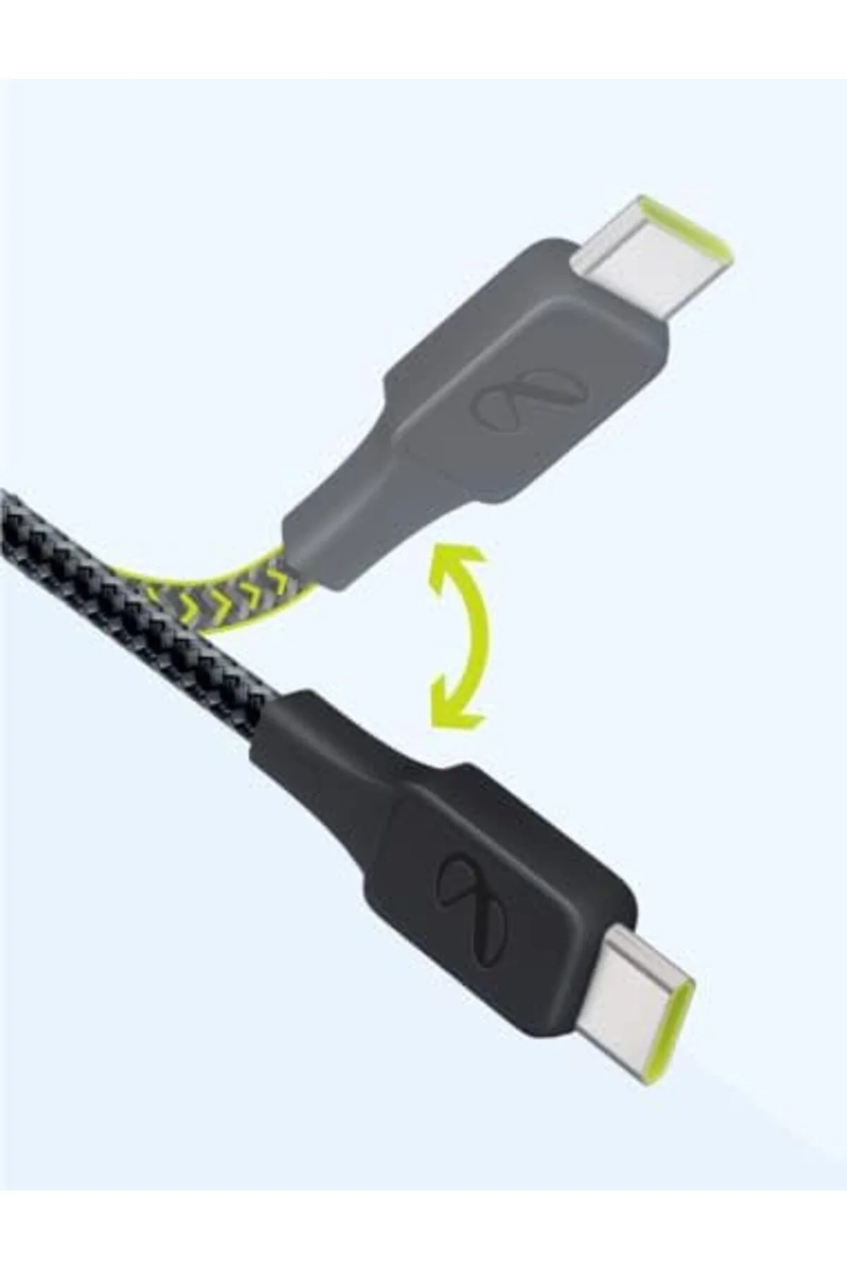 TTKTEKNOLOJİ by - InstantConnect Kablo USB-C USB-C,Mavi,1.5m TTKT