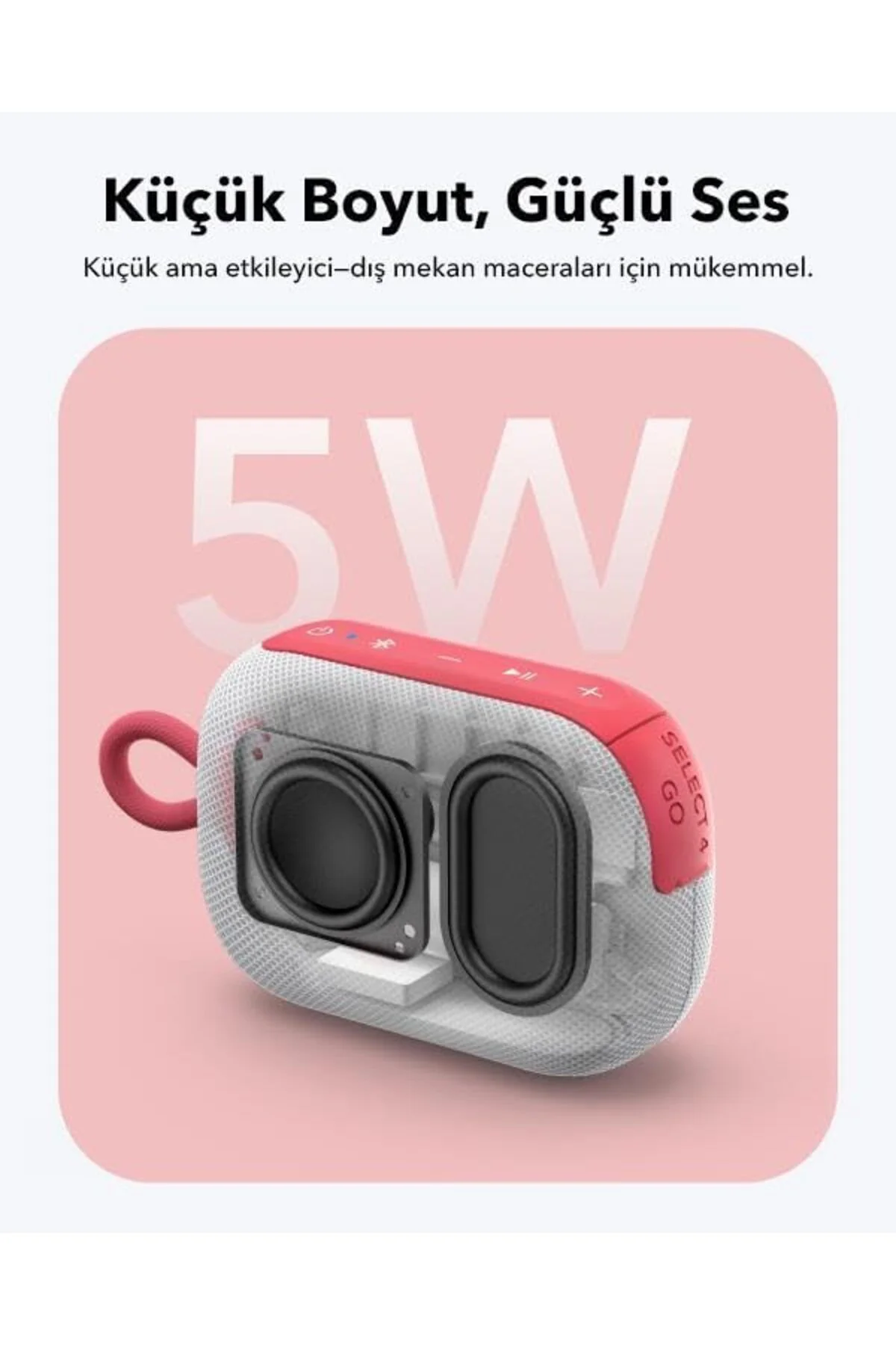 TTKTEKNOLOJİ by Select 4 Go, 20 Saat Ultra oynatma süresi, 5W Güç