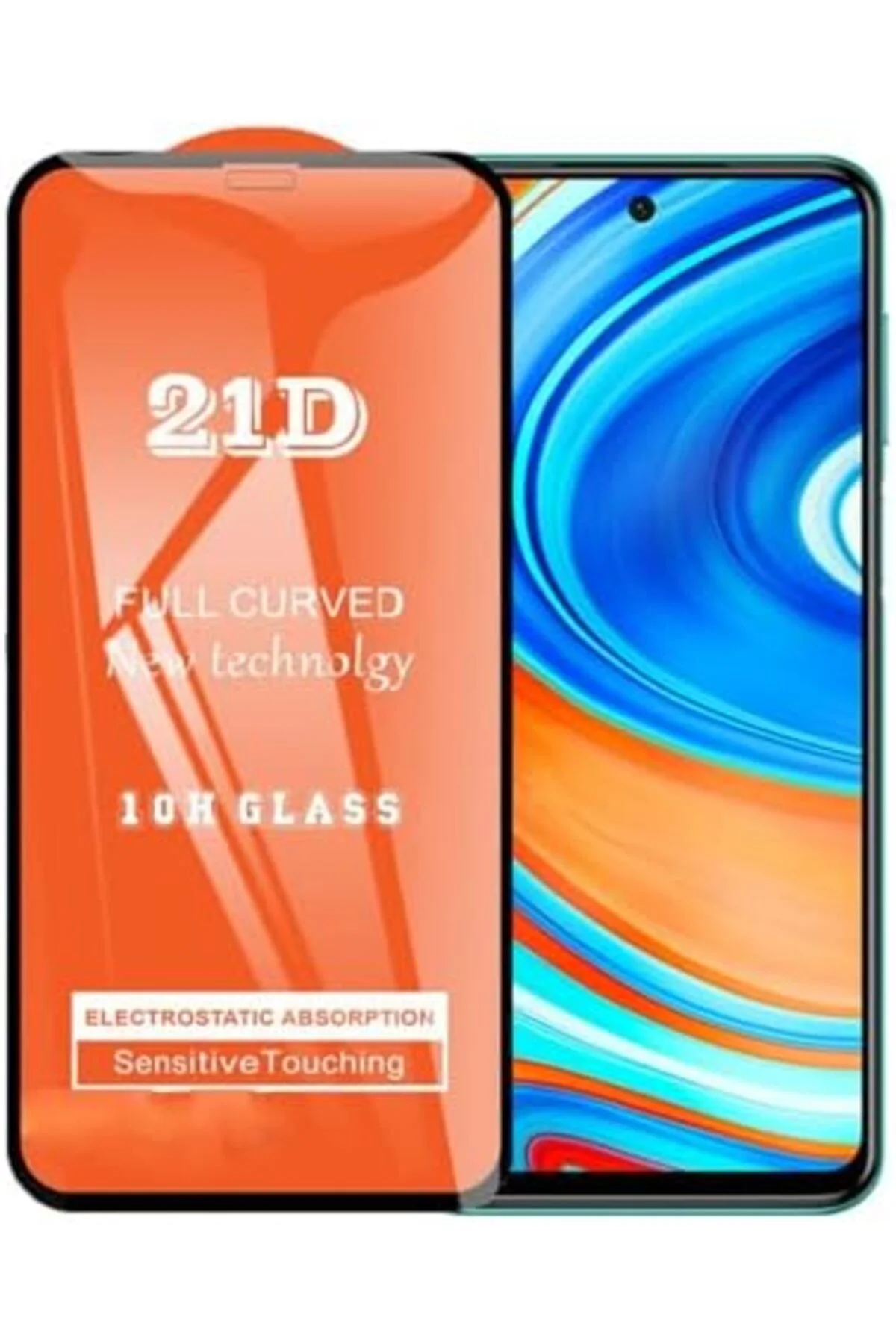 TTKTEKNOLOJİ Bzontech 9 Pro ile Uyumlu Ekran Koruyucu 21D Tam Kap
