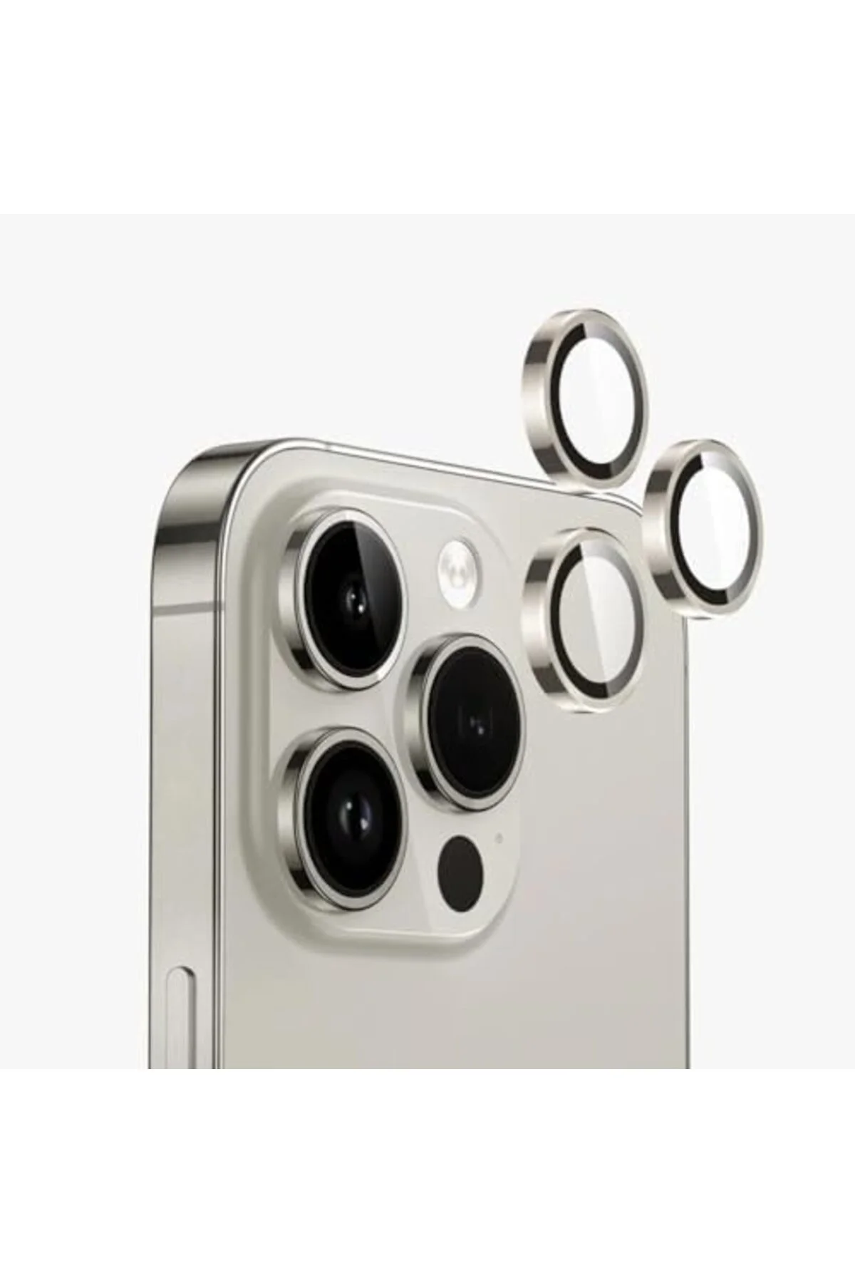 TTKTEKNOLOJİ Bzontech 15 Pro / 15 Pro Max ile Uyumlu Mercek Lens 