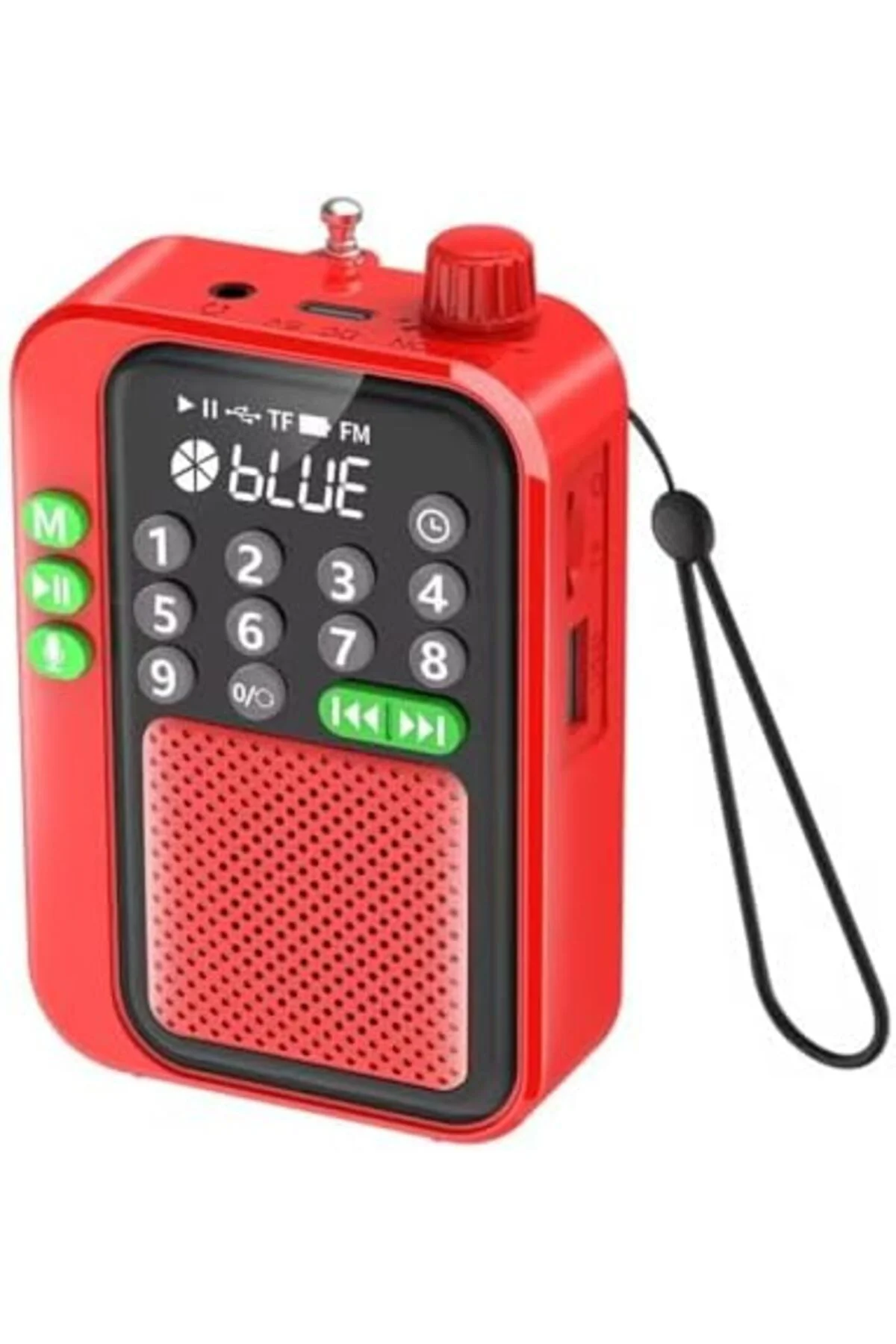 TTKTEKNOLOJİ C9 Bluetooth Şarjlı Radyo USB & TF Kart Okuyucu Depr