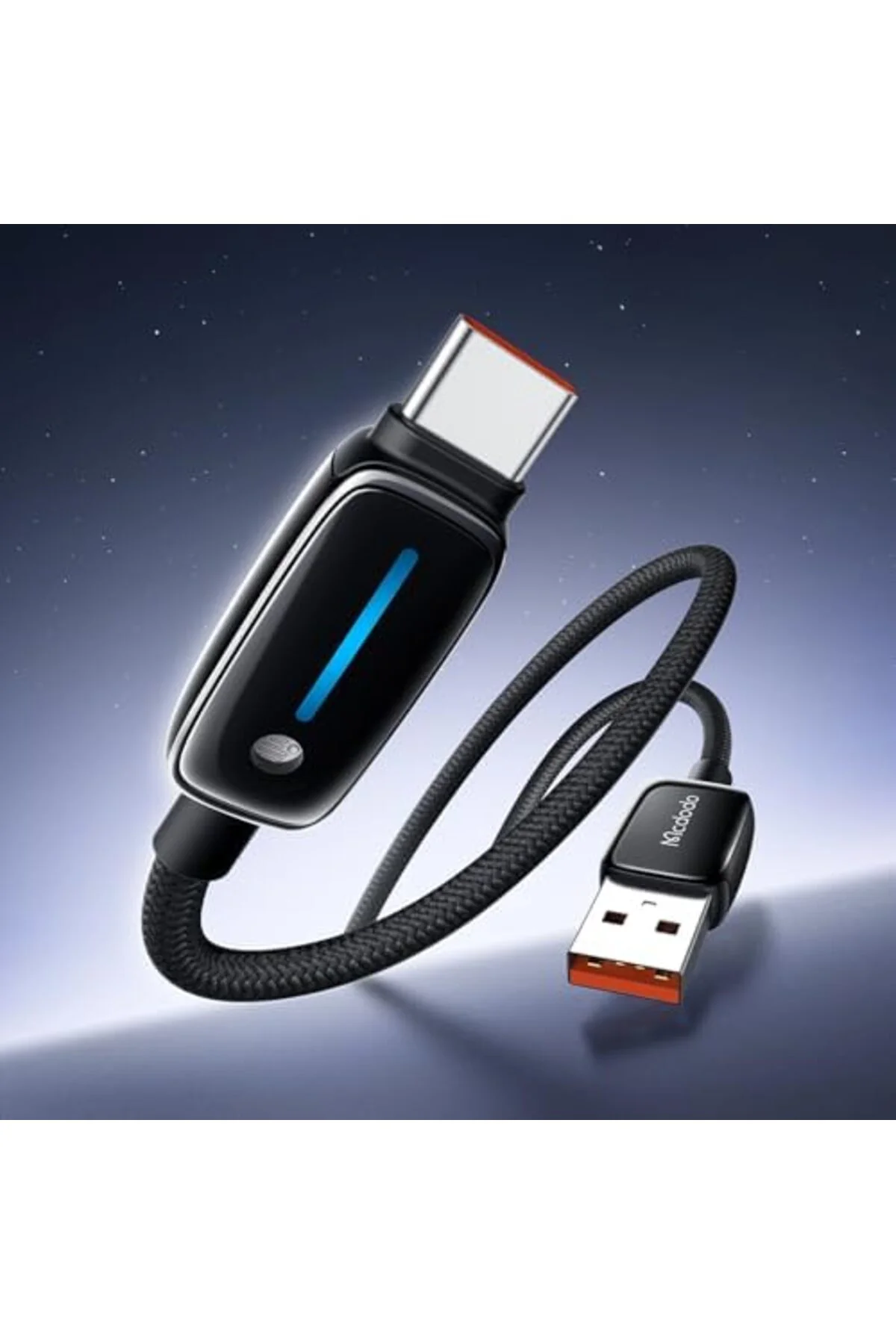 TTKTEKNOLOJİ CA-0020 USB-A to USB-C 6A Akıllı Şarj Kablosu 1.2m S