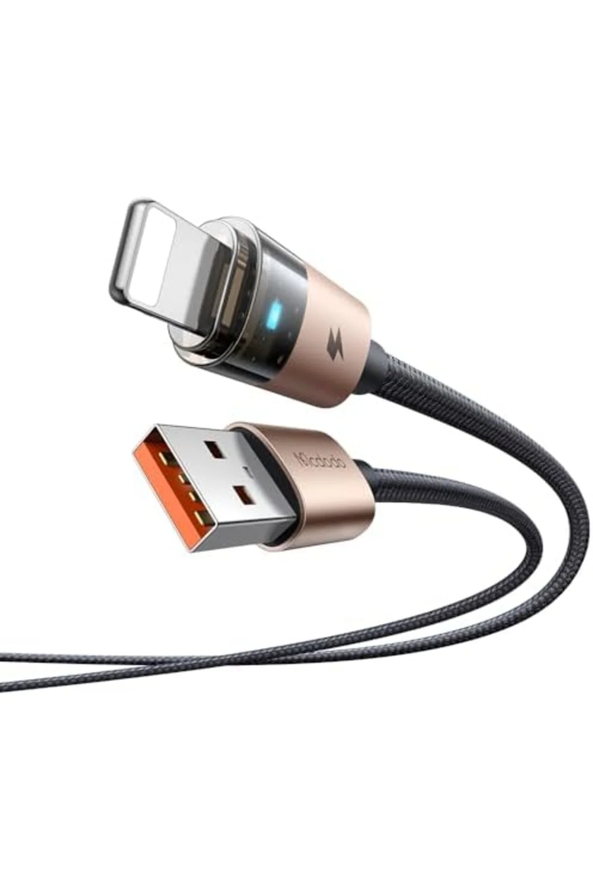 TTKTEKNOLOJİ CA-6911 3A Işıklı Usb Şarj Data Kablosu 1.2m Siyah T TTKTEKNOLOJİ CA-6911 3A Işıklı Usb Şarj Data Kablosu 1.2m Siyah T