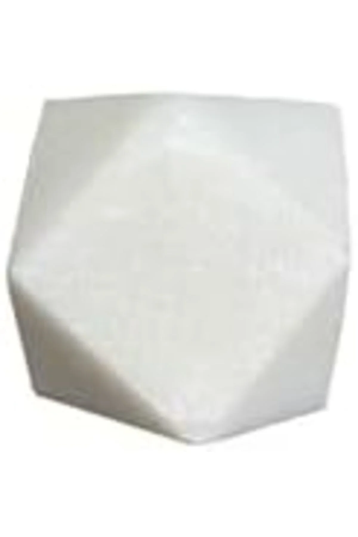 TTKTEKNOLOJİ Çap 25 mm x 25 mm Beyaz Düğme Kulp Doğal Taş KRK 395
