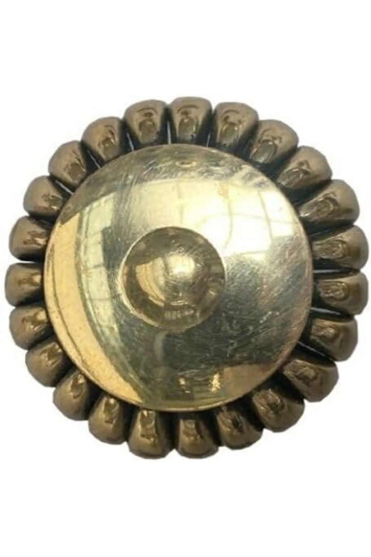 TTKTEKNOLOJİ ÇAP 40mm SARI DÜĞME KULP/DOĞAL TAŞ KRK 395519