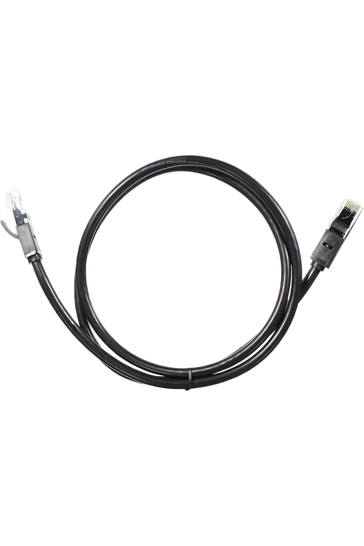TTKTEKNOLOJİ CAT6 Ethernet Kablosu, 1 Metre, Siyah TTKTEKNOLOJİ 3