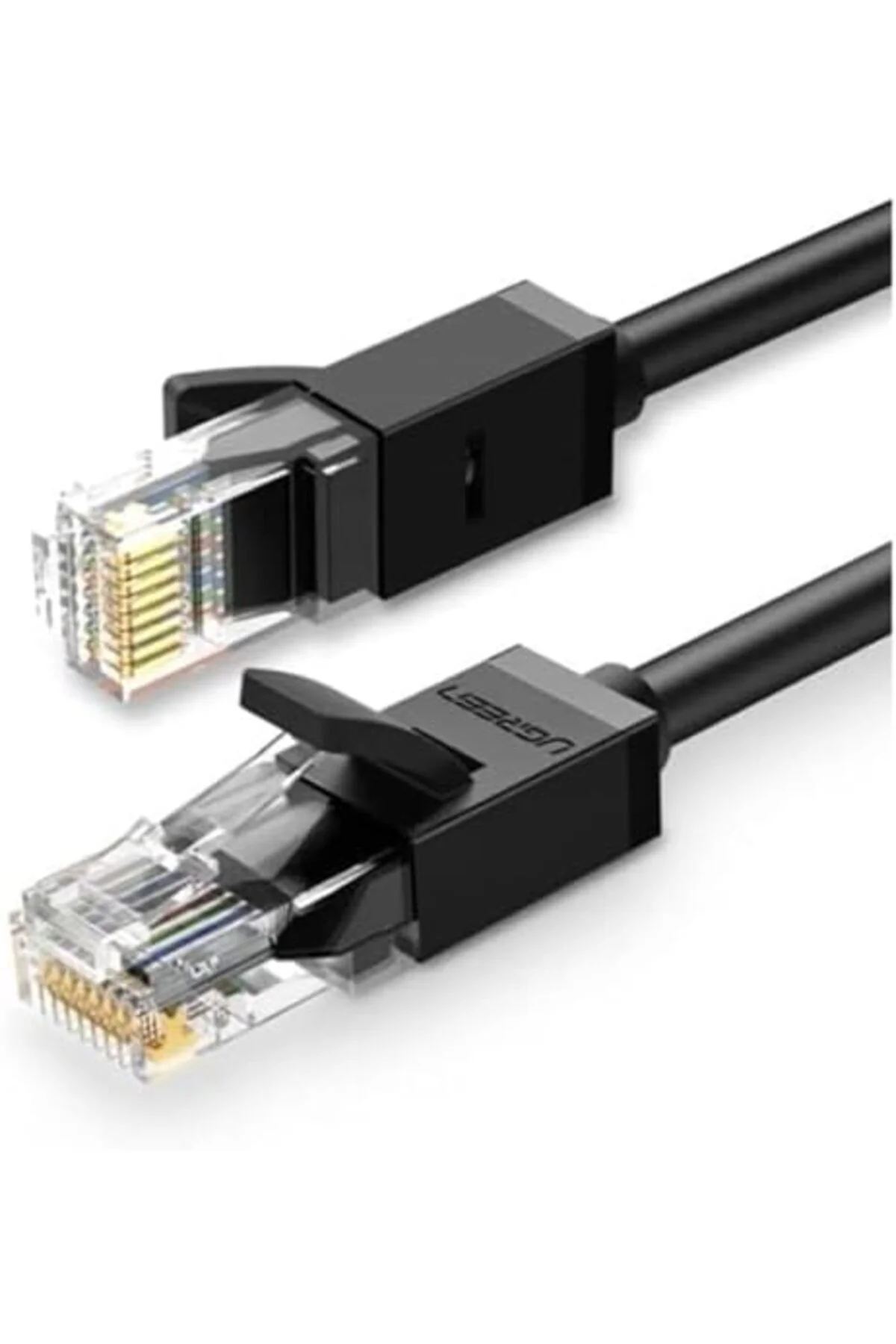 TTKTEKNOLOJİ CAT6 Ethernet Kablosu, 30 Metre, Siyah TTKTEKNOLOJİ 