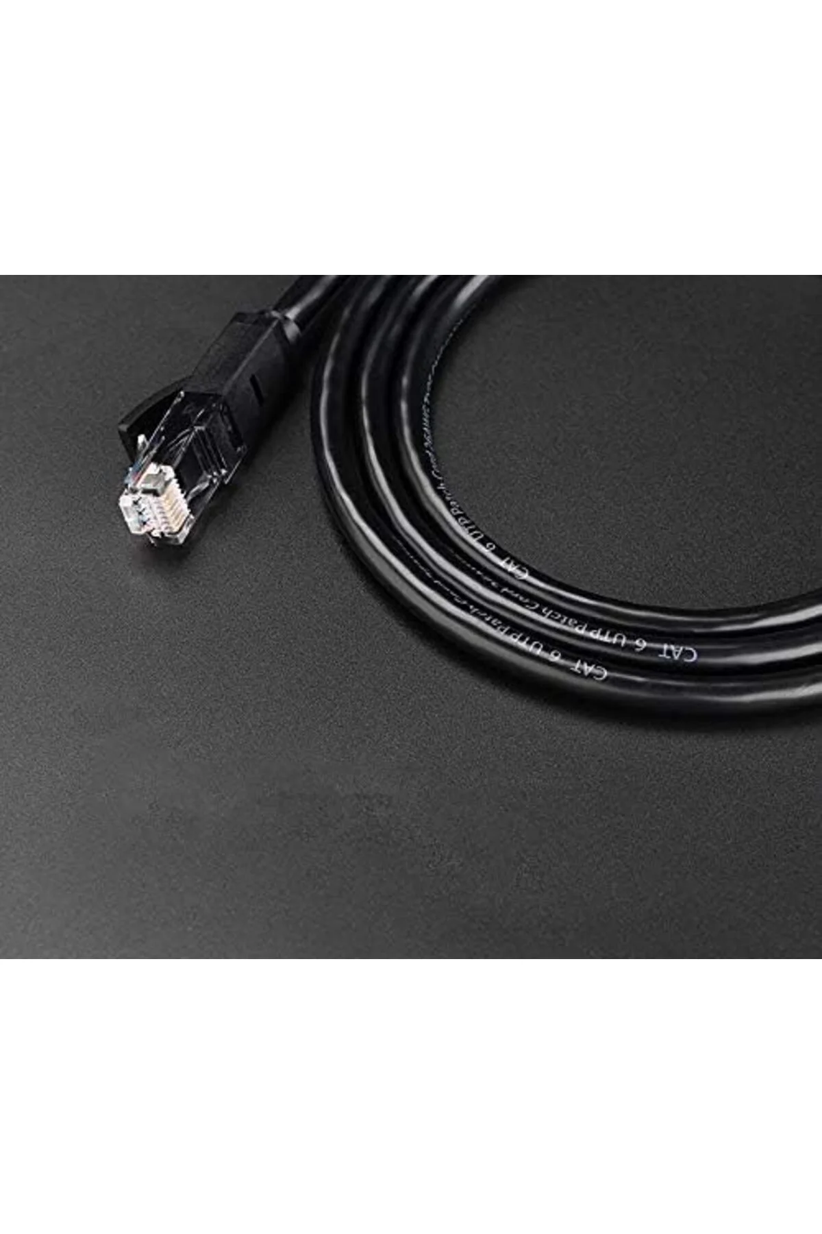 TTKTEKNOLOJİ CAT6 Ethernet Kablosu, 5 Metre, Siyah TTKTEKNOLOJİ 3