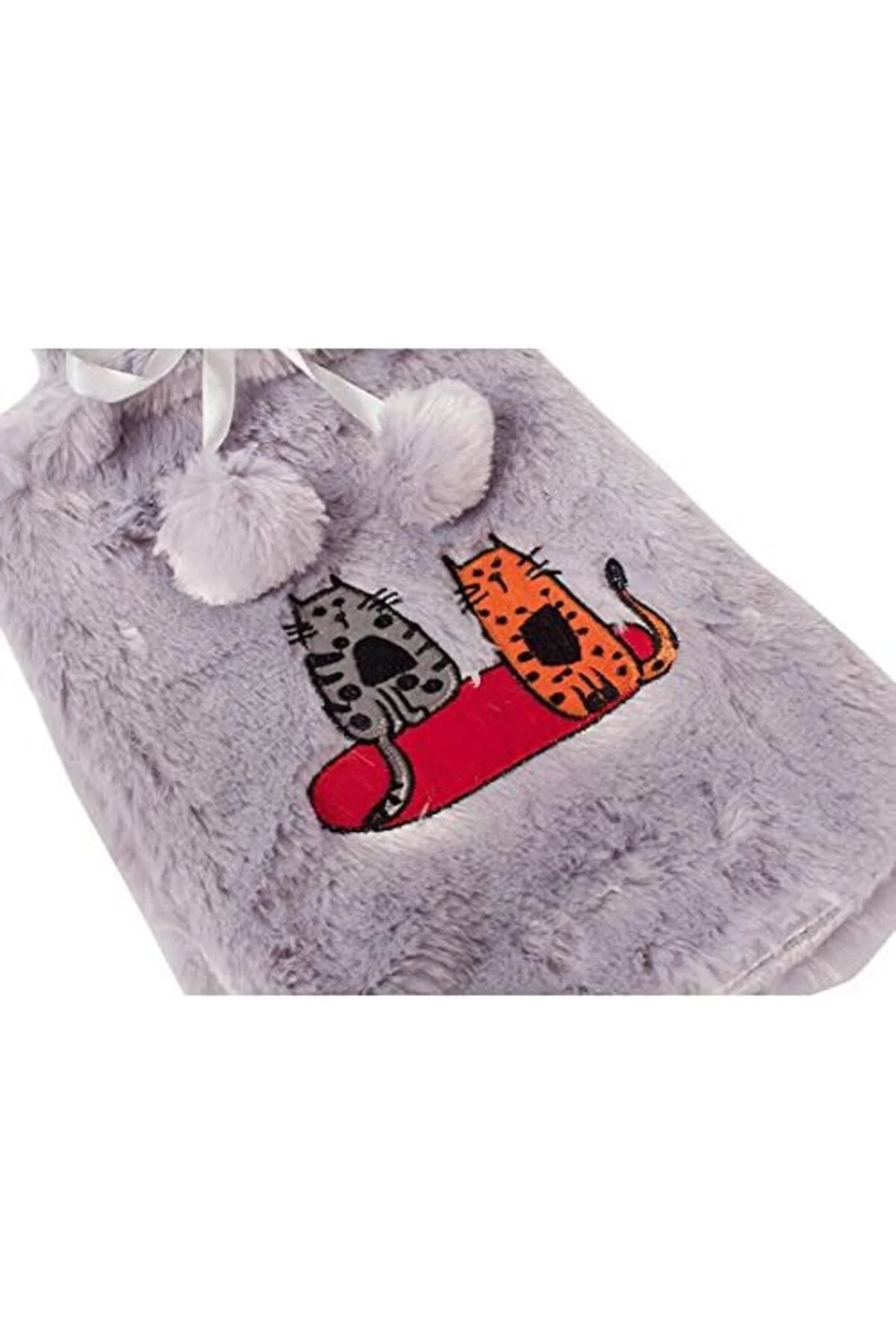 TTKTEKNOLOJİ Cats Gri Peluş Su Torbası KRK 395519
