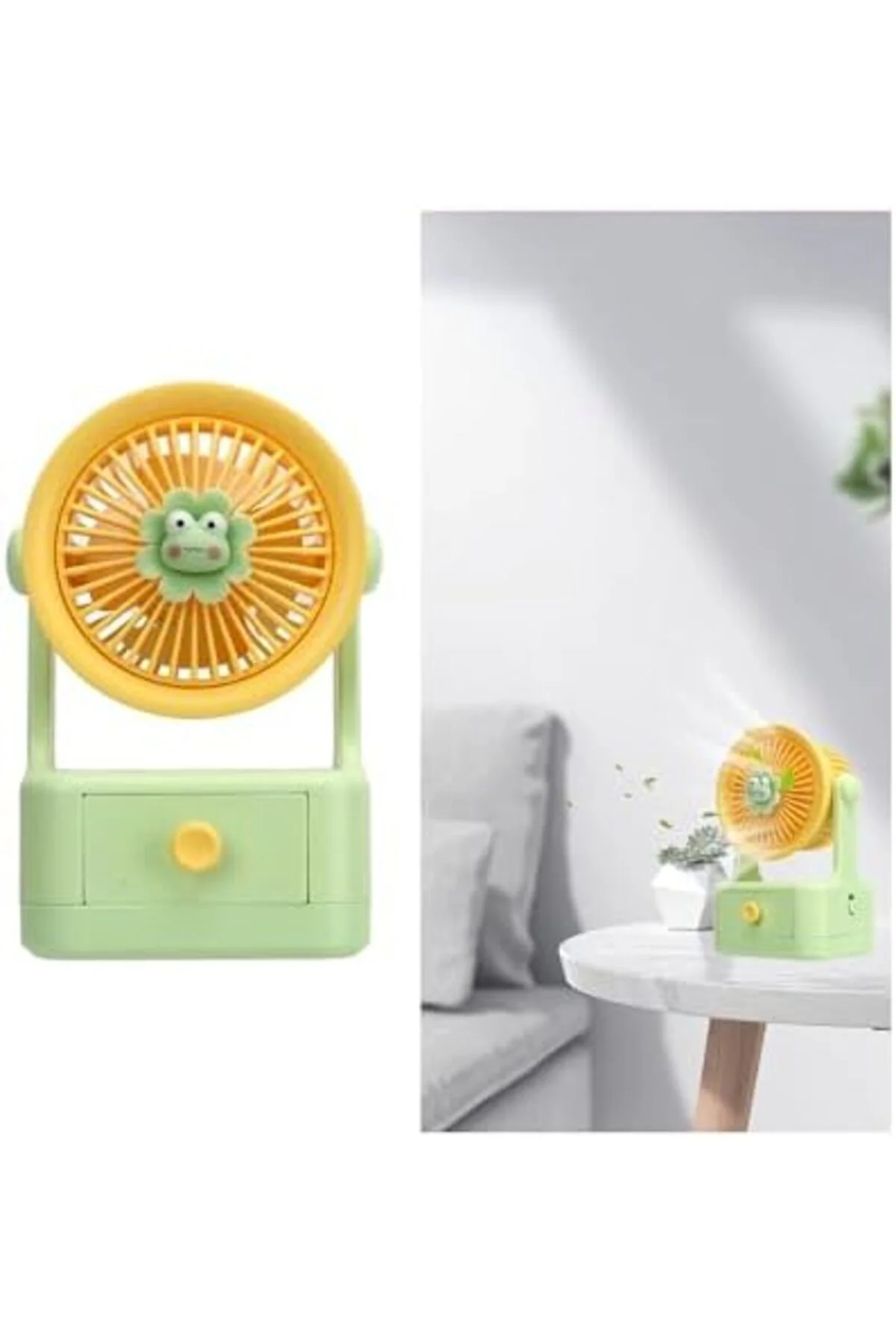 TTKTEKNOLOJİ Çekmeceli Mini Masaüstü Fan Vantilatör KRK 395519 TTKTEKNOLOJİ Çekmeceli Mini Masaüstü Fan Vantilatör KRK 395519