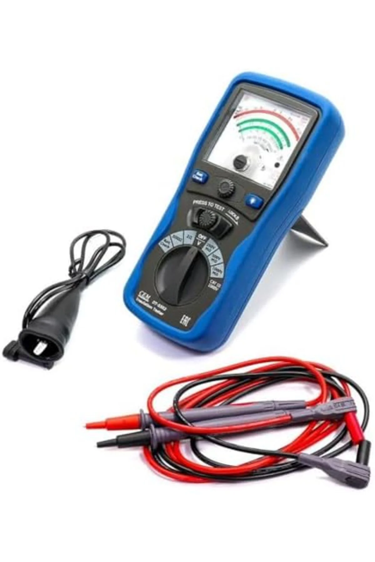 TTKTEKNOLOJİ CEM DT-5503 1000V Analog İzolasyon Test Cihazı KRK 3