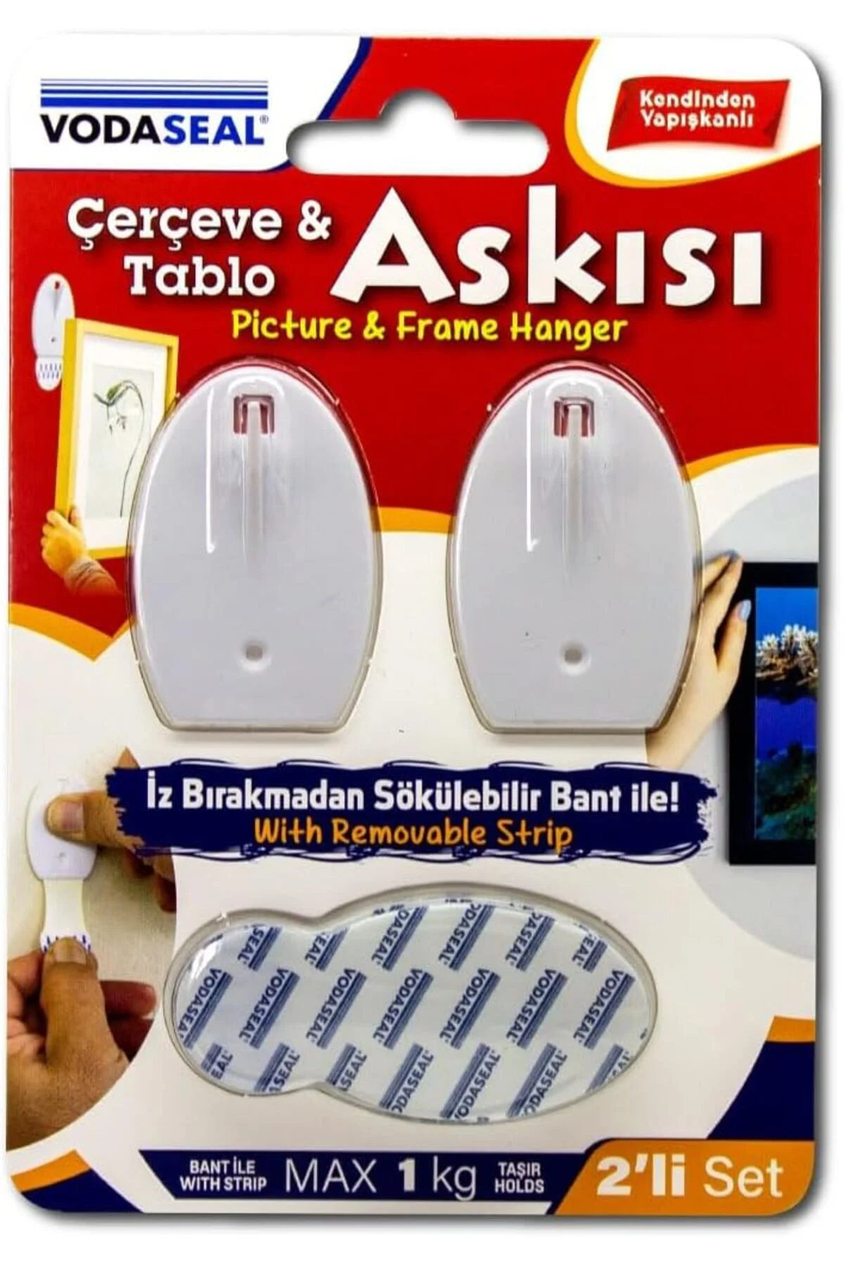TTKTEKNOLOJİ Çerçeve Tablo Askısı 2'li Set KRK 395519