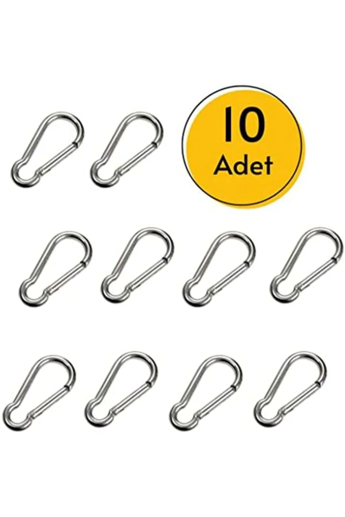 TTKTEKNOLOJİ Chain DIN 5299 C Karabina Kanca/ Hook 12 x 140 mm 10