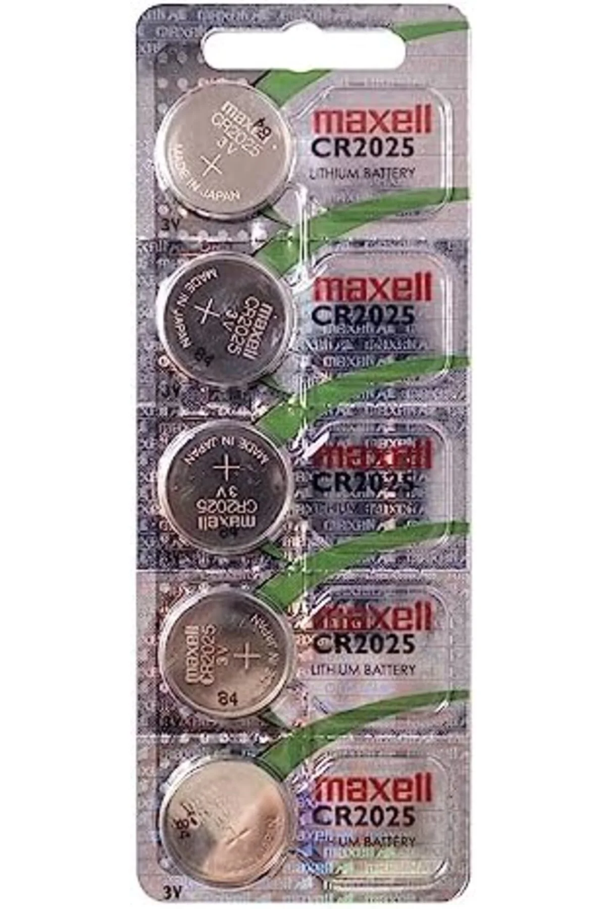 TTKTEKNOLOJİ CR2025 piller, 5 adet, Lityum, 3 V, 170 mAh, gri TTK