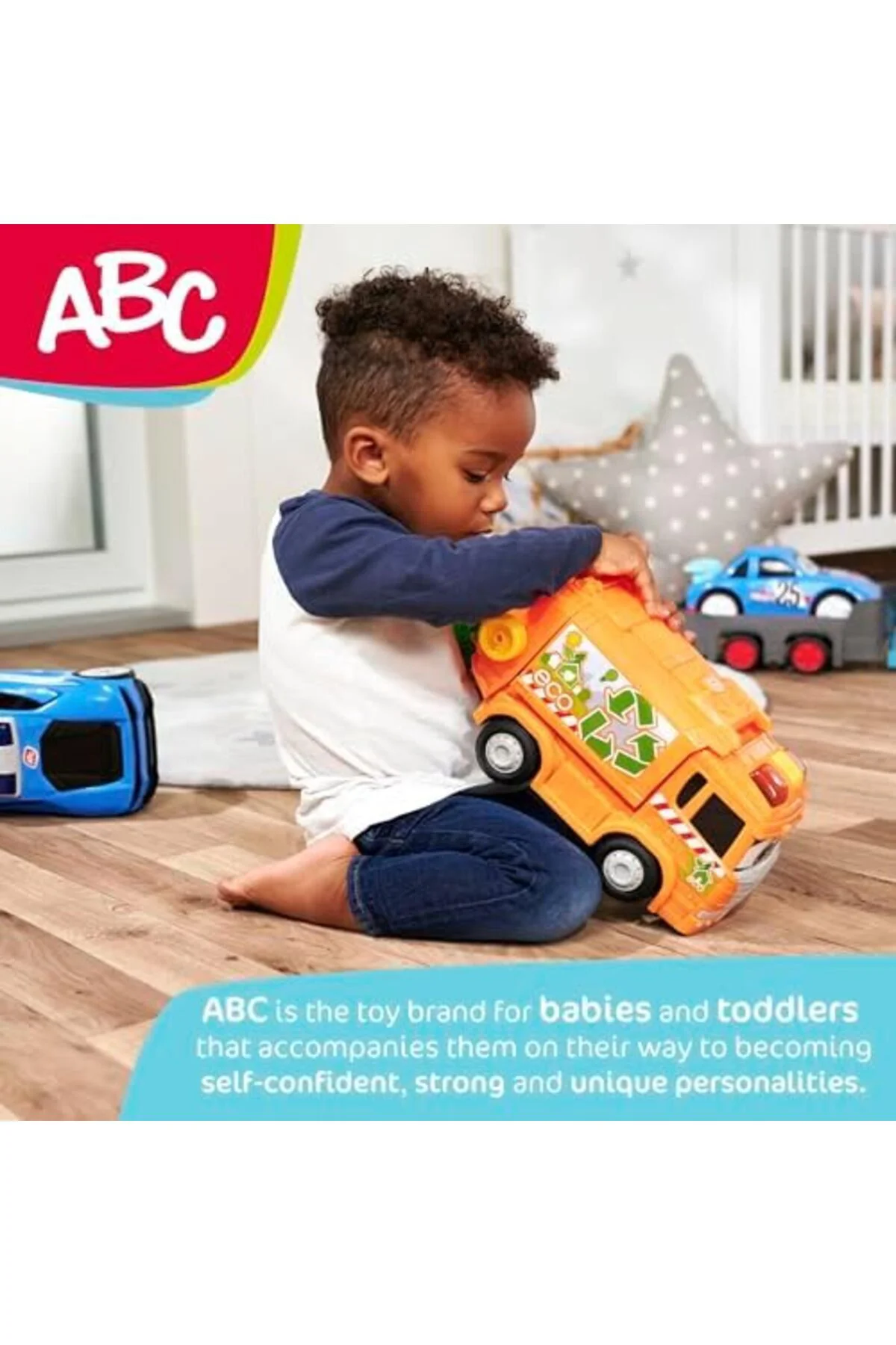TTKTEKNOLOJİ Dickie Toys, 204119007, ABC Tracey Trailer, Serbest 