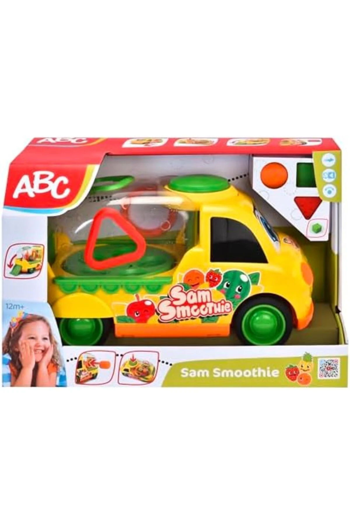 TTKTEKNOLOJİ Dickie, 204115007, ABC Sam Smoothie, Serbest Tekerle