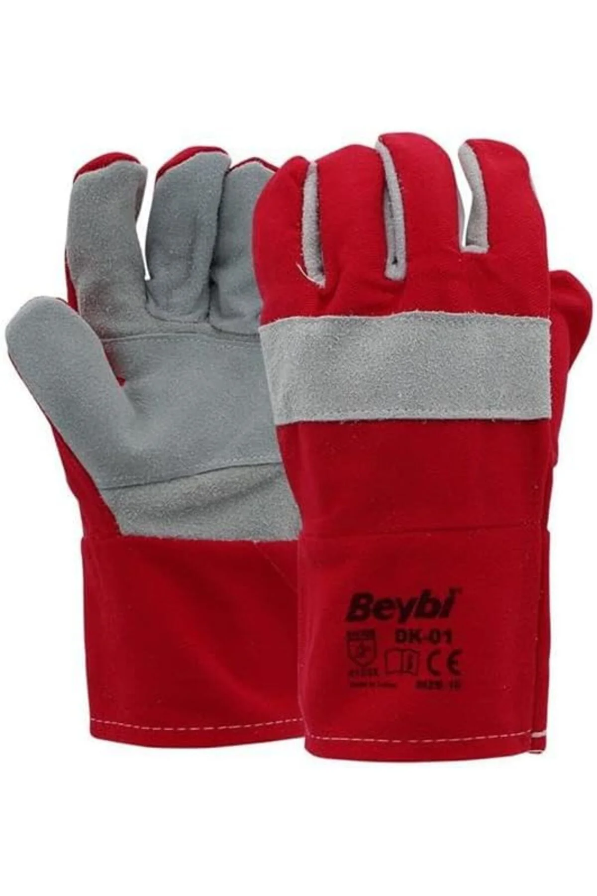 TTKTEKNOLOJİ DK-01 KOTON MONTAJ ELDİVENİ KIRMIZI KRK 395519
