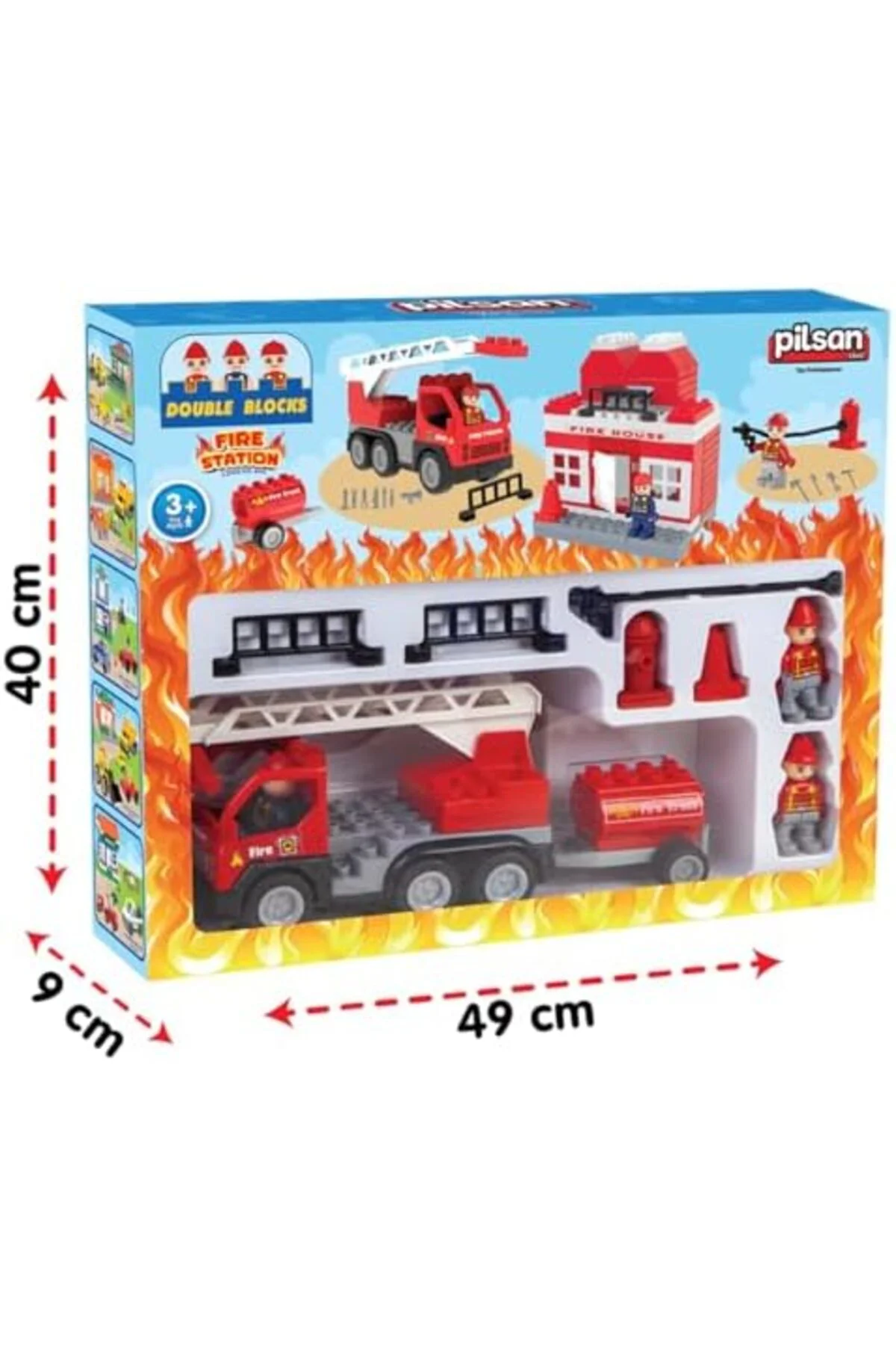 TTKTEKNOLOJİ Double Blocks İtfaiye Seti TTKTEKNOLOJİ 395519 TTKTEKNOLOJİ Double Blocks İtfaiye Seti TTKTEKNOLOJİ 395519