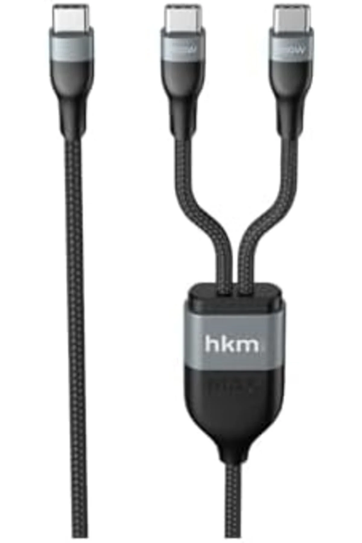 TTKTEKNOLOJİ DUO POWER 100W Çift Uçlu, Type-C to Type-C + Type-C TTKTEKNOLOJİ DUO POWER 100W Çift Uçlu, Type-C to Type-C + Type-C