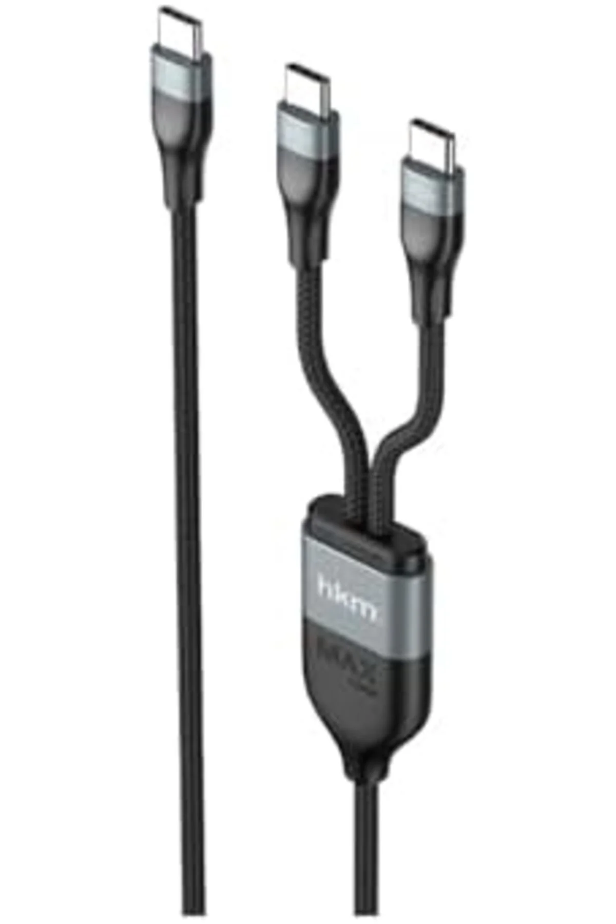 TTKTEKNOLOJİ DUO POWER 100W Çift Uçlu, Type-C to Type-C + Type-C TTKTEKNOLOJİ DUO POWER 100W Çift Uçlu, Type-C to Type-C + Type-C