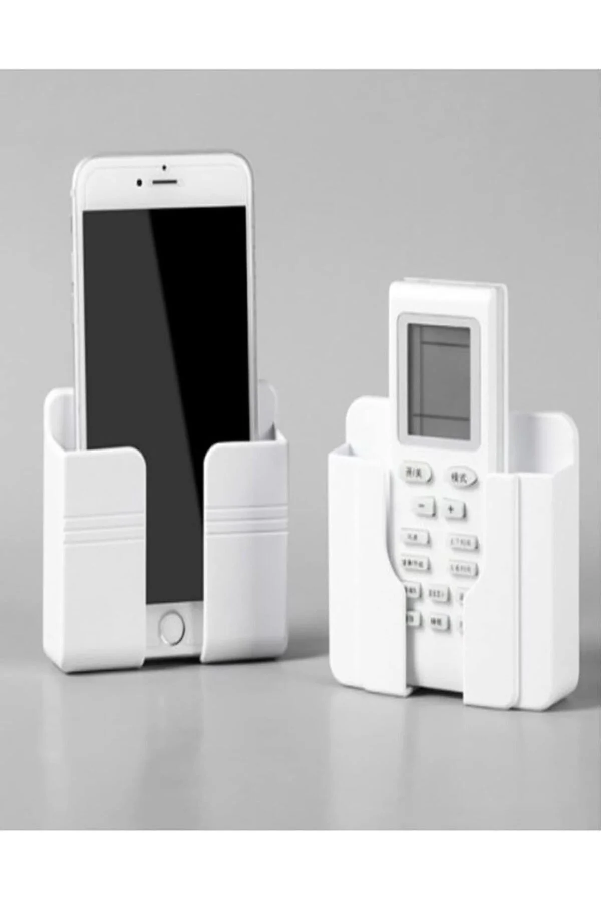 TTKTEKNOLOJİ Duvara Monte Edilen Telefon Ve Kumanda Standı Plasti TTKTEKNOLOJİ Duvara Monte Edilen Telefon Ve Kumanda Standı Plasti