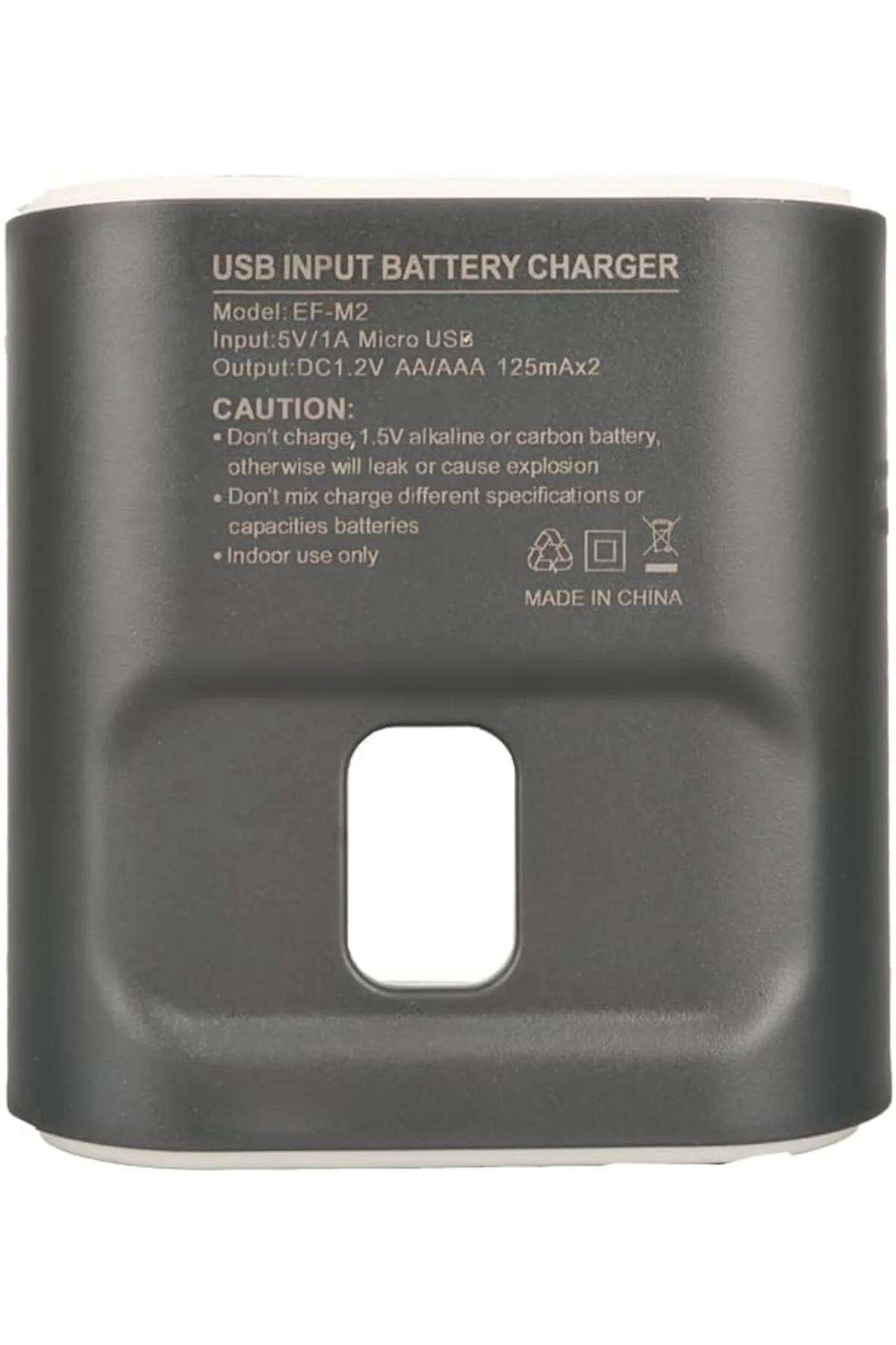 TTKTEKNOLOJİ EF-M2 Pil Şarj Aleti 2Li Usb AA-AAA Ni-Mh Ni-Cd X TT